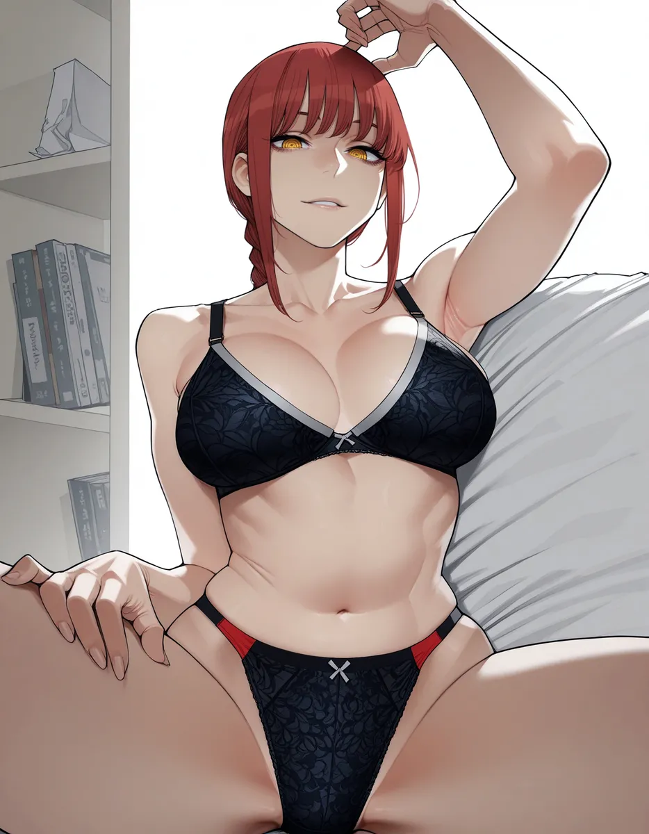 Zloimakak page 166 featuring makima chainsaw man parody - ai generated hentai manga - read online free