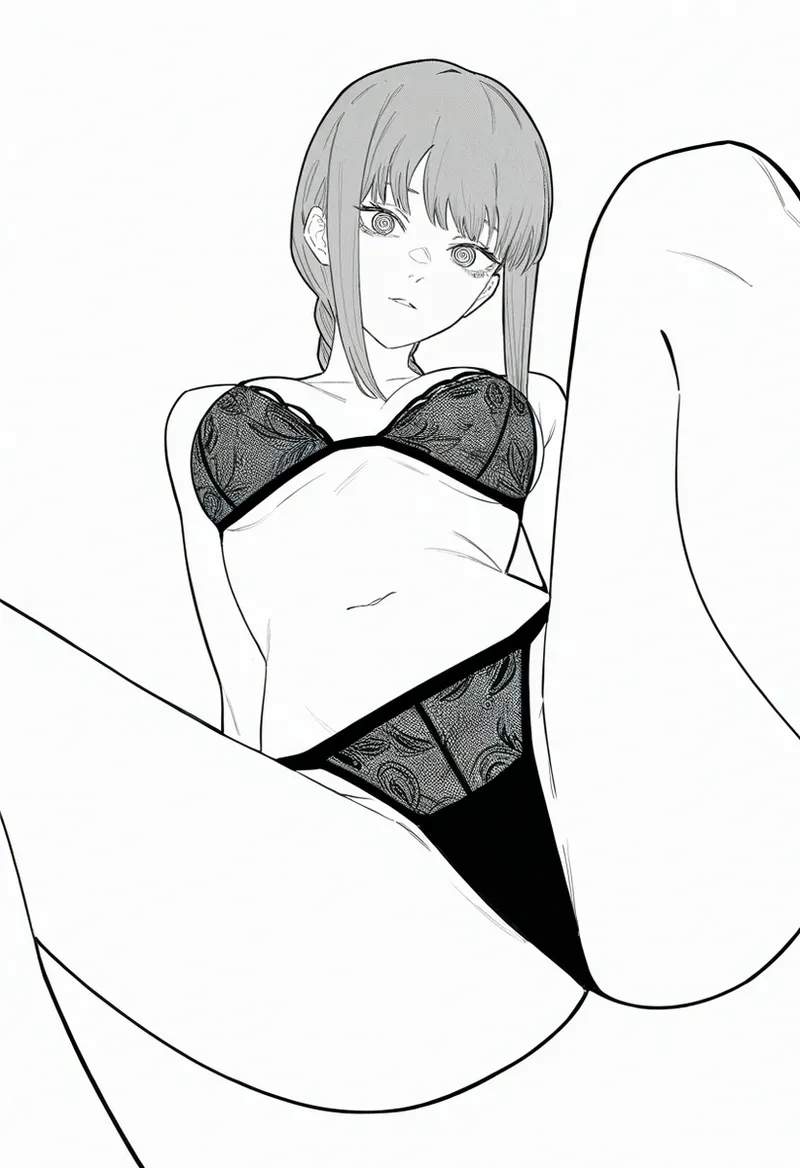 Zloimakak page 43 featuring makima chainsaw man parody - ai generated hentai manga - read online free