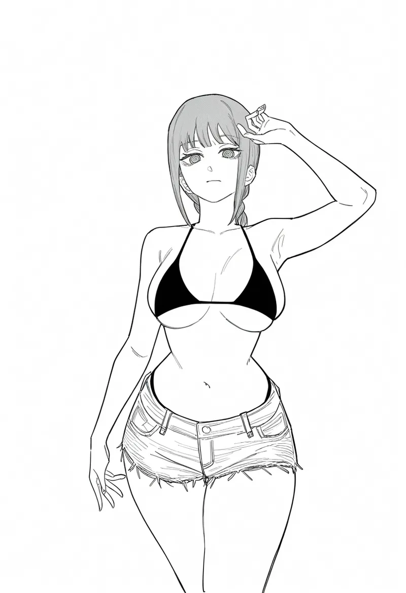 Zloimakak page 44 featuring makima chainsaw man parody - ai generated hentai manga - read online free