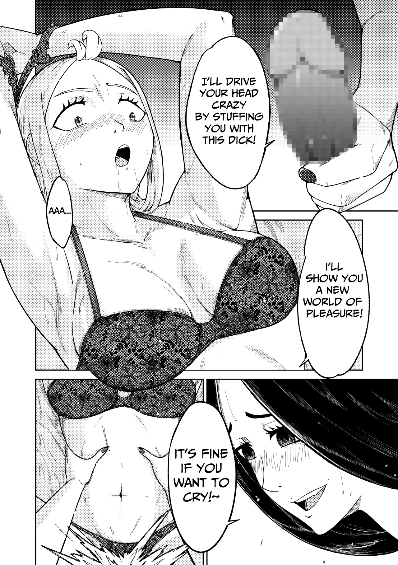 Admiring the Magicial Girl Master and Slave page 10 featuring sayo minakami mahou shoujo ni akogarete parody - squirting females only hentai manga - read online free