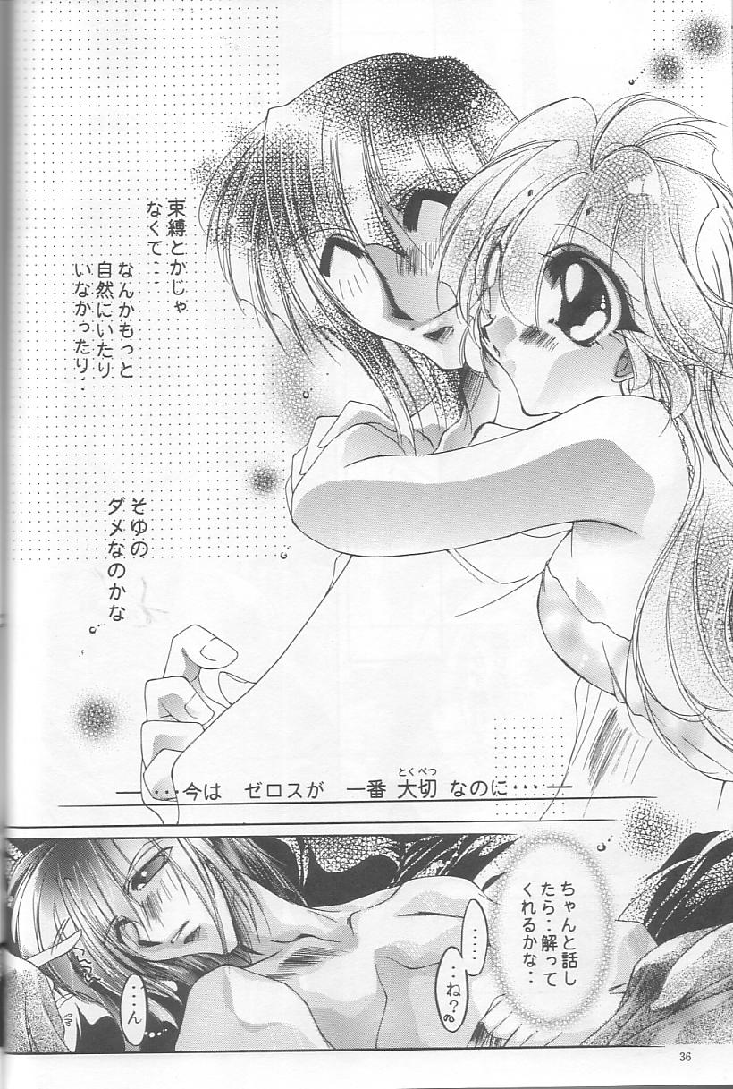 Velvet Moon page 33 featuring xellos slayers parody - sole female sole male hentai manga - read online free