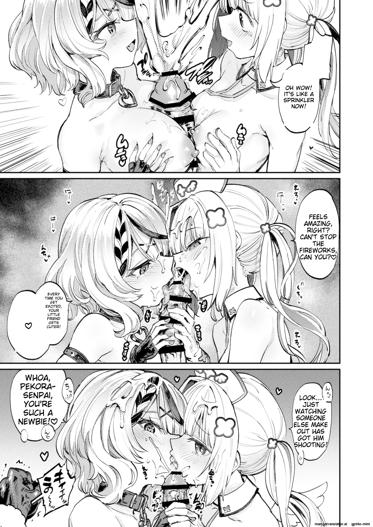 Hatsujou Usagi Rinkan Matsuri 2 Koyasai Hen page 24 featuring amane kanata hololive parody - paizuri rough translation hentai manga - read online free