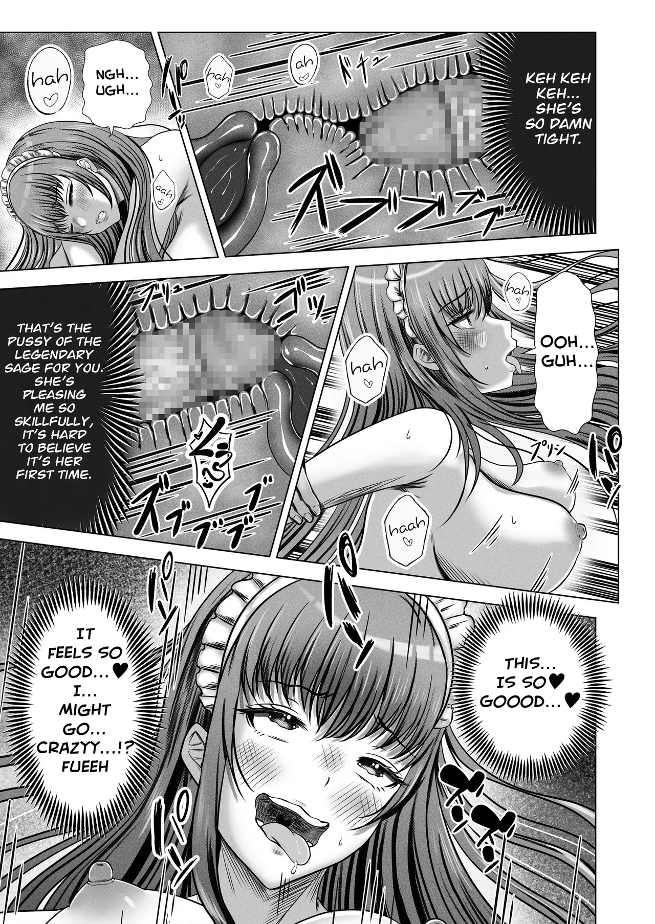 Hypnotized Sage page 34 original parody - maid handjob hentai manga - read online free