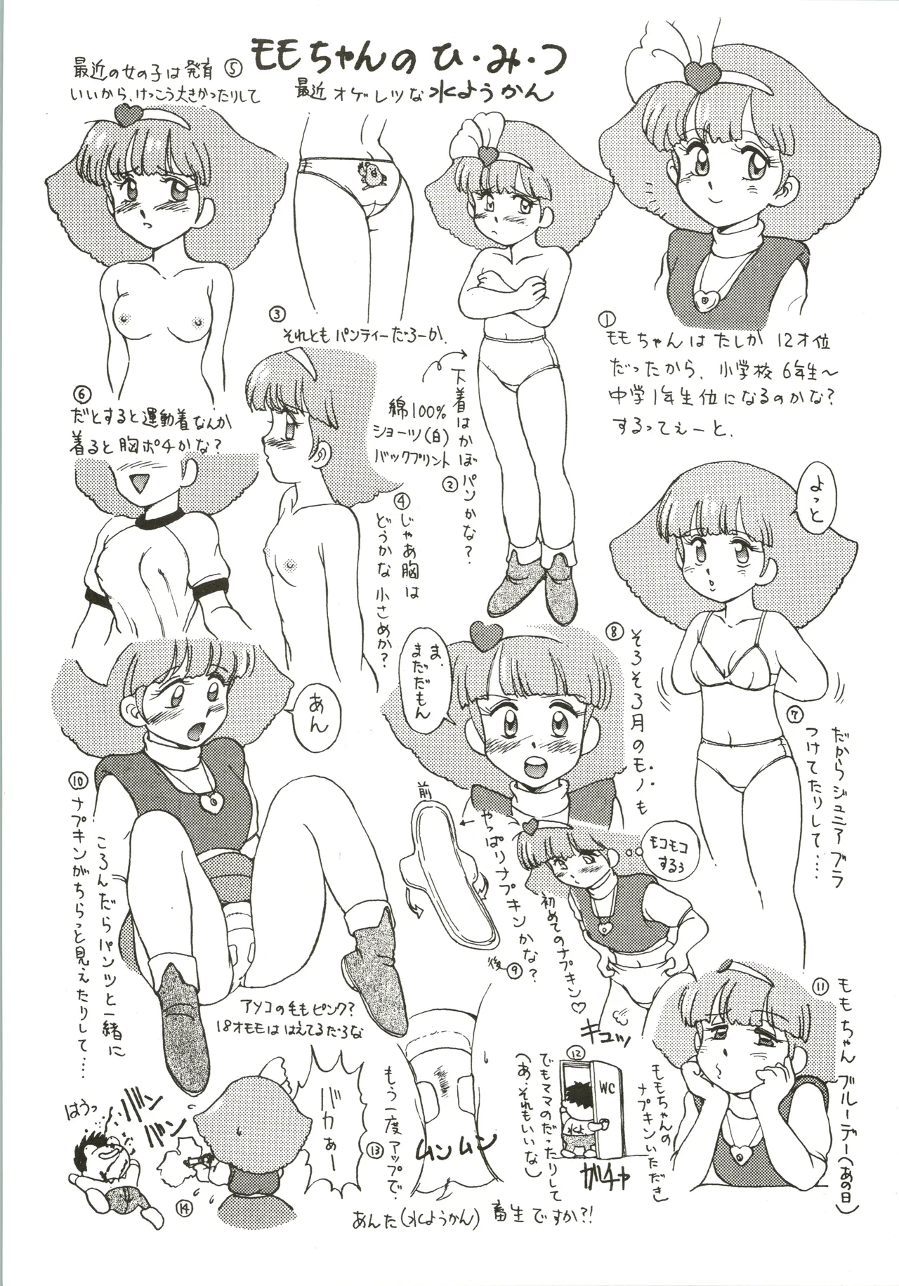 Mizuyoukan WORKS page 12 featuring sailor mars minky momo parody - big breasts very long hair hentai manga - read online free