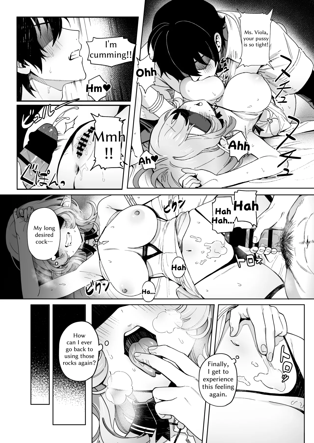 Medusa-san wa Atsuatsu Ochinpo ga Hoshii | Medusa Craves Boiling Hot Cocks page 13 original parody - sole female sole male hentai manga - read online free