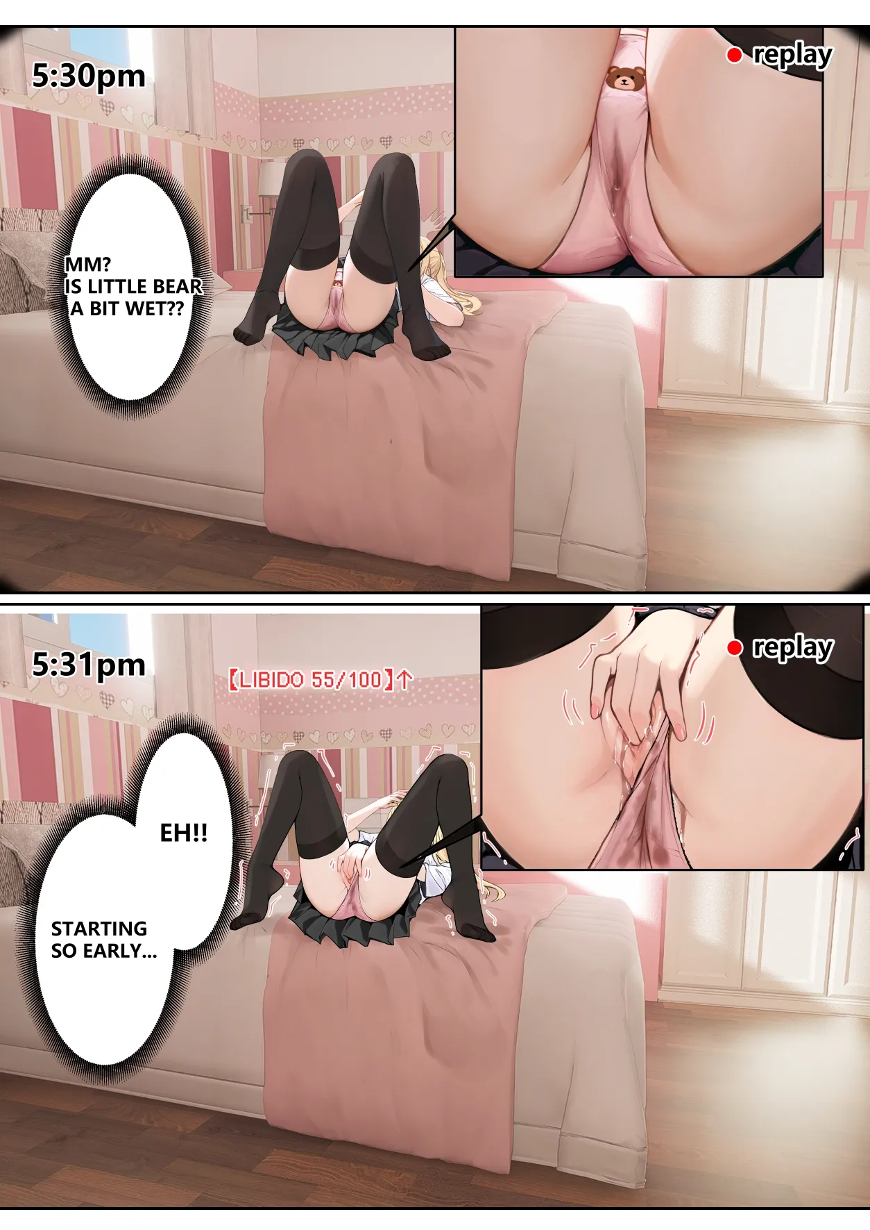 My AR glasses can see various stats about my foster sister?! page 103 original parody - inseki big breasts hentai manga - read online free