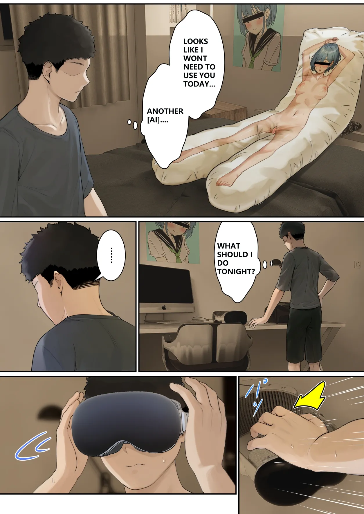 My AR glasses can see various stats about my foster sister?! page 60 original parody - inseki big breasts hentai manga - read online free