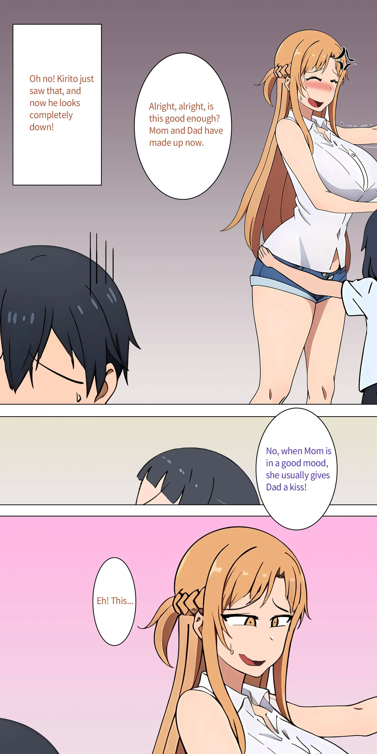 Asuna family 1-32 page 10 featuring asuna yuuki sword art online parody - full color big breasts hentai manga - read online free
