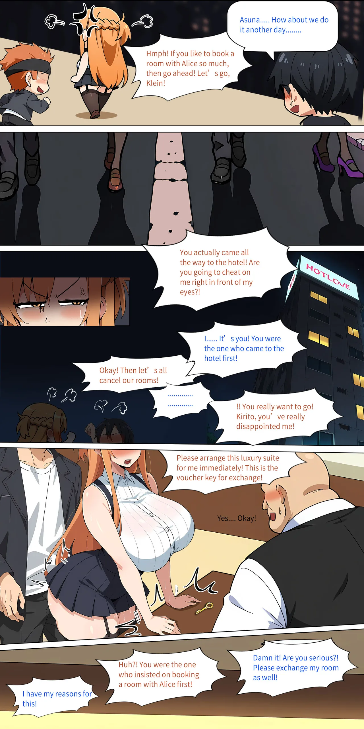 Asuna family 1-32 page 299 featuring yui sword art online parody - milf big breasts hentai manga - read online free