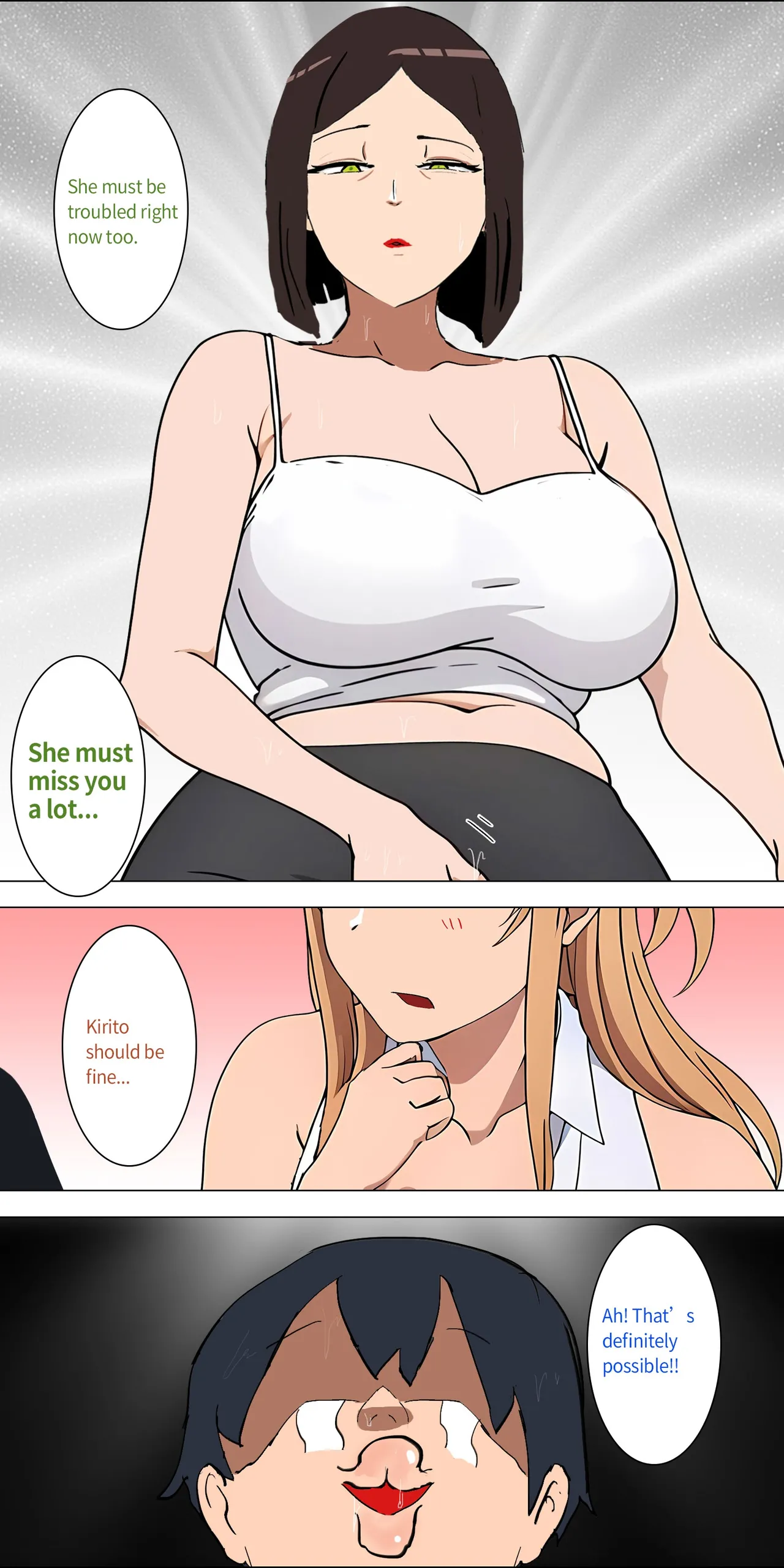 Asuna family 1-32 page 33 featuring yui sword art online parody - milf big breasts hentai manga - read online free