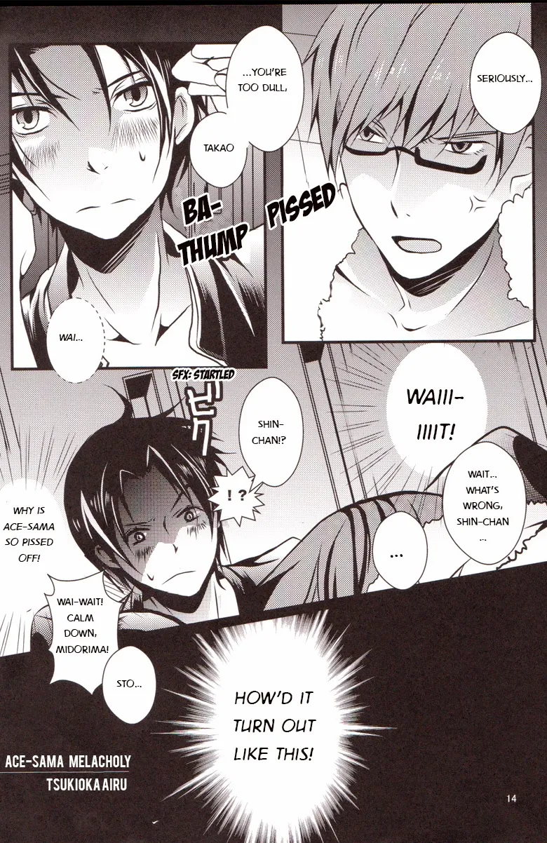 【USAMORI】 Give Me Back My Glasses!! page 13 featuring shintarou midorima kuroko no basuke parody - glasses anal hentai manga - read online free