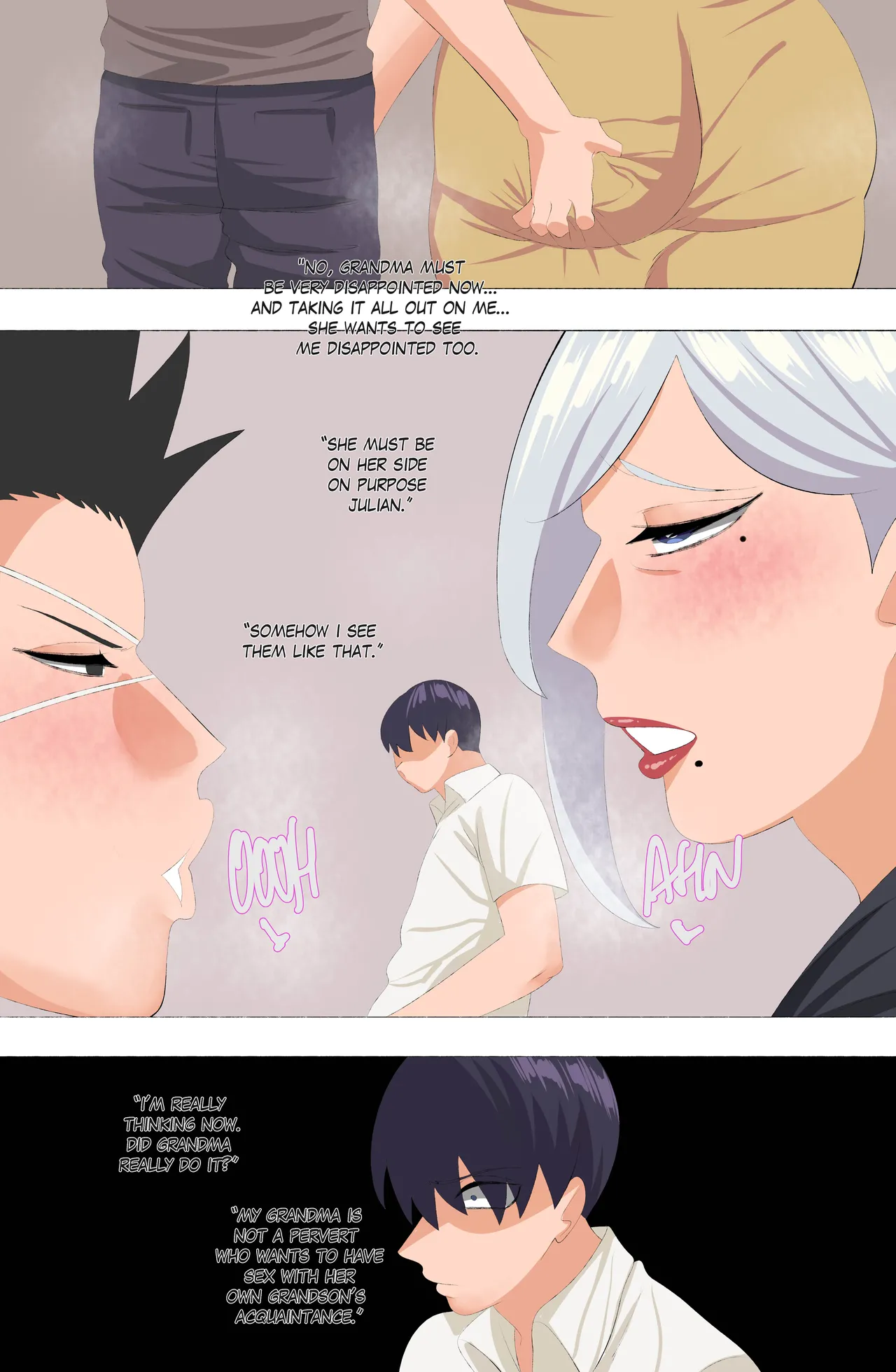 Granny Anastasia part 3 page 12 original parody - full color beauty mark hentai manga - read online free