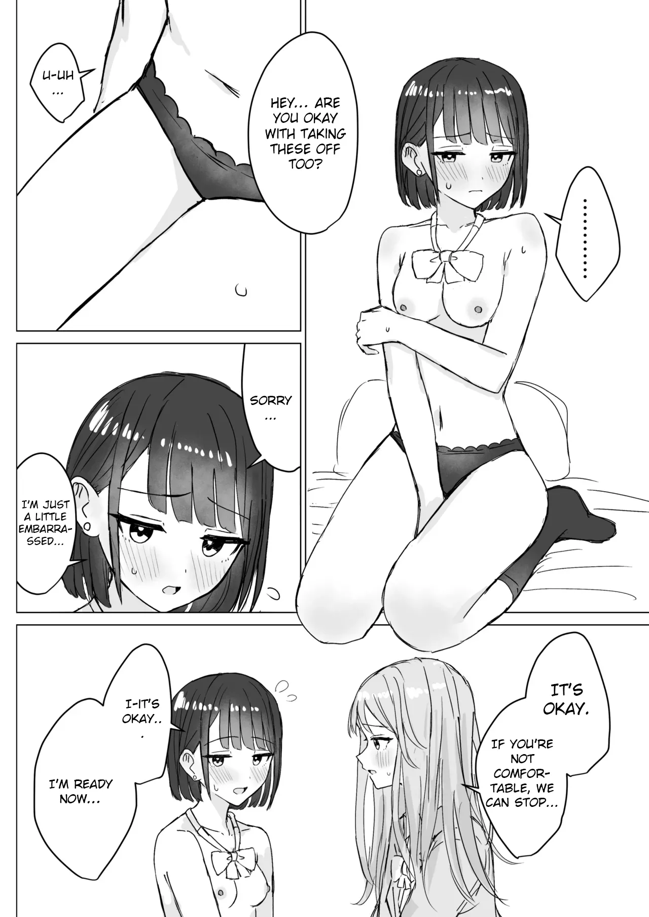 Watashi no Hajimete no Kanojo page 18 original parody - yuri females only hentai manga - read online free