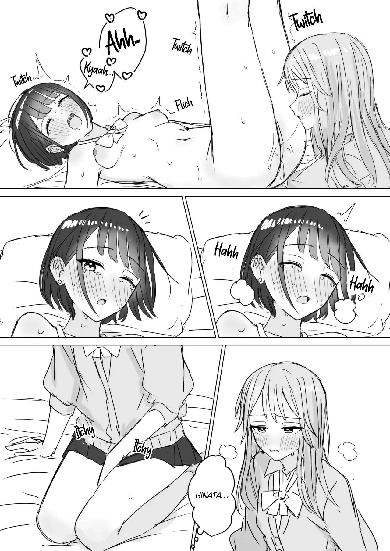 Watashi no Hajimete no Kanojo page 27 original parody - females only yuri hentai manga - read online free