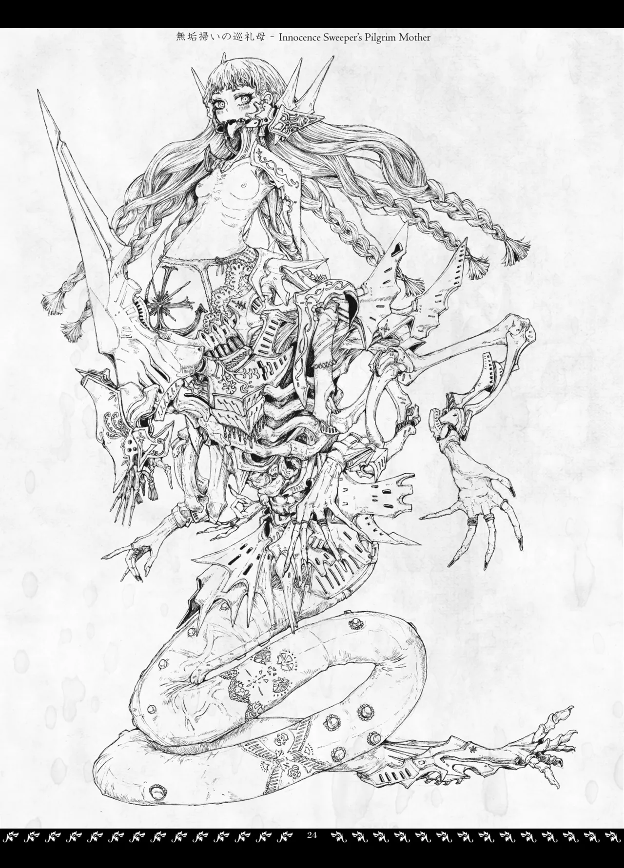 Orbital Obit. page 24 original parody - artbook hentai manga - read online free