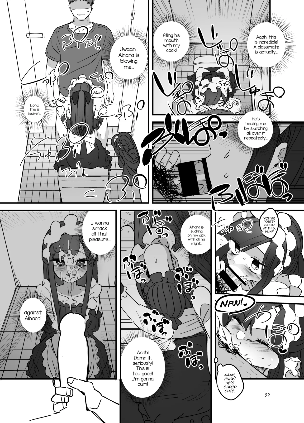 Danshikou Bunkasai Jousou Maid Kissa Assort page 21 original parody - blowjob anal hentai manga - read online free