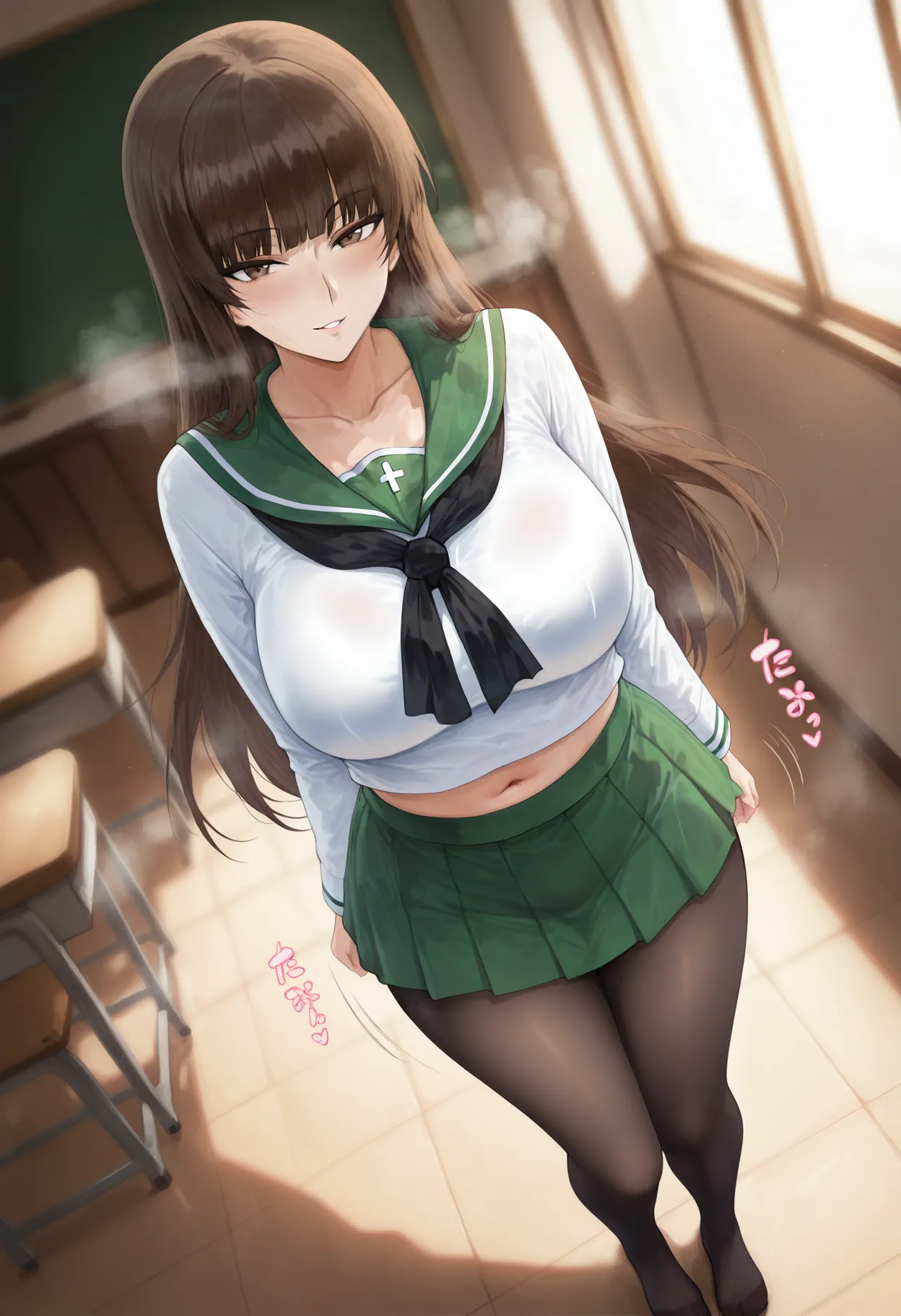 Page 1 of (人妻系列) Shiho Nishizumi /西住志穗 (Girls und Panzer) (83p) / miyabi ai generated