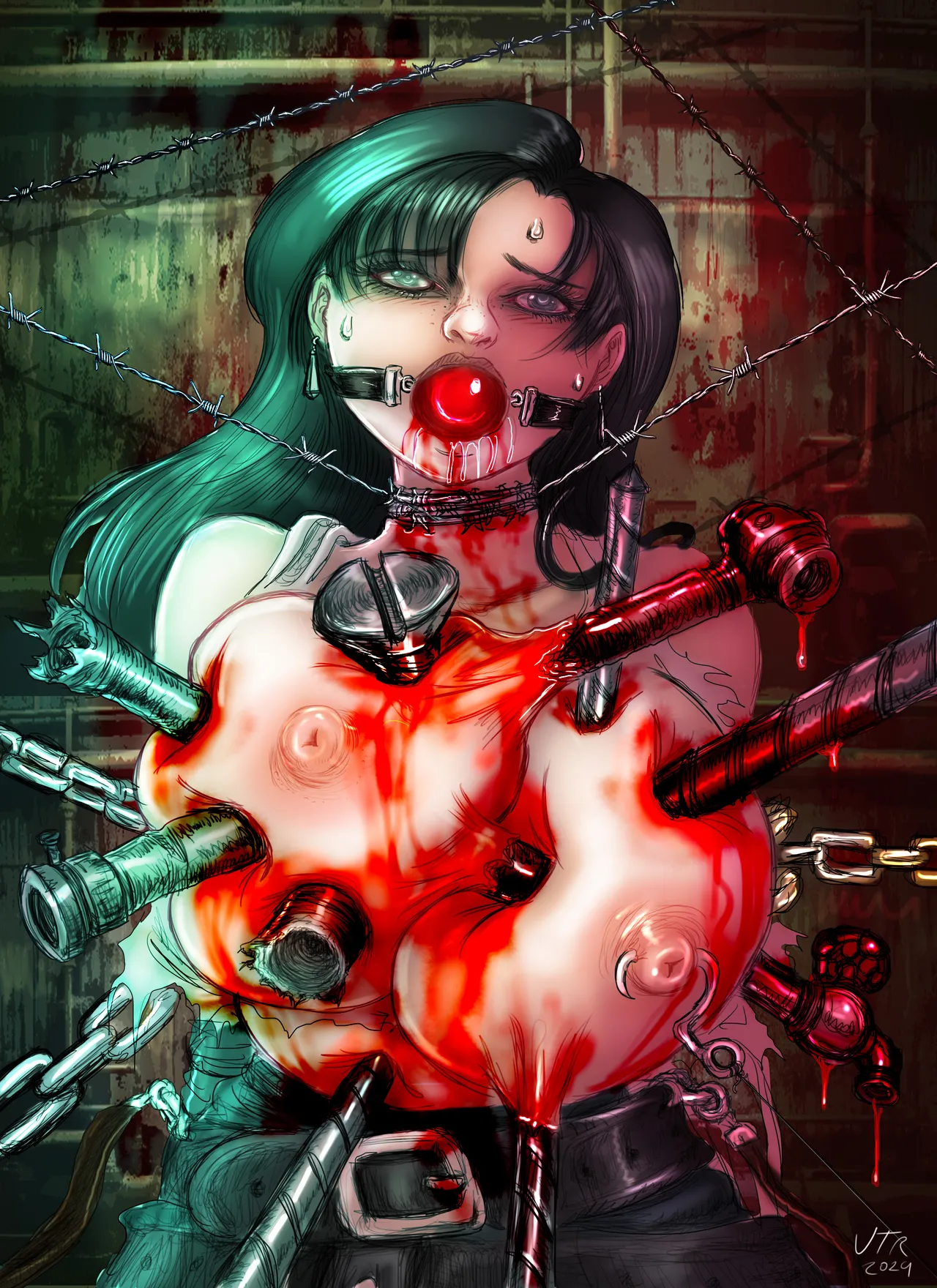 JTR DOLLS page 16 featuring android 18 sailor moon parody - guro ryona hentai manga - read online free