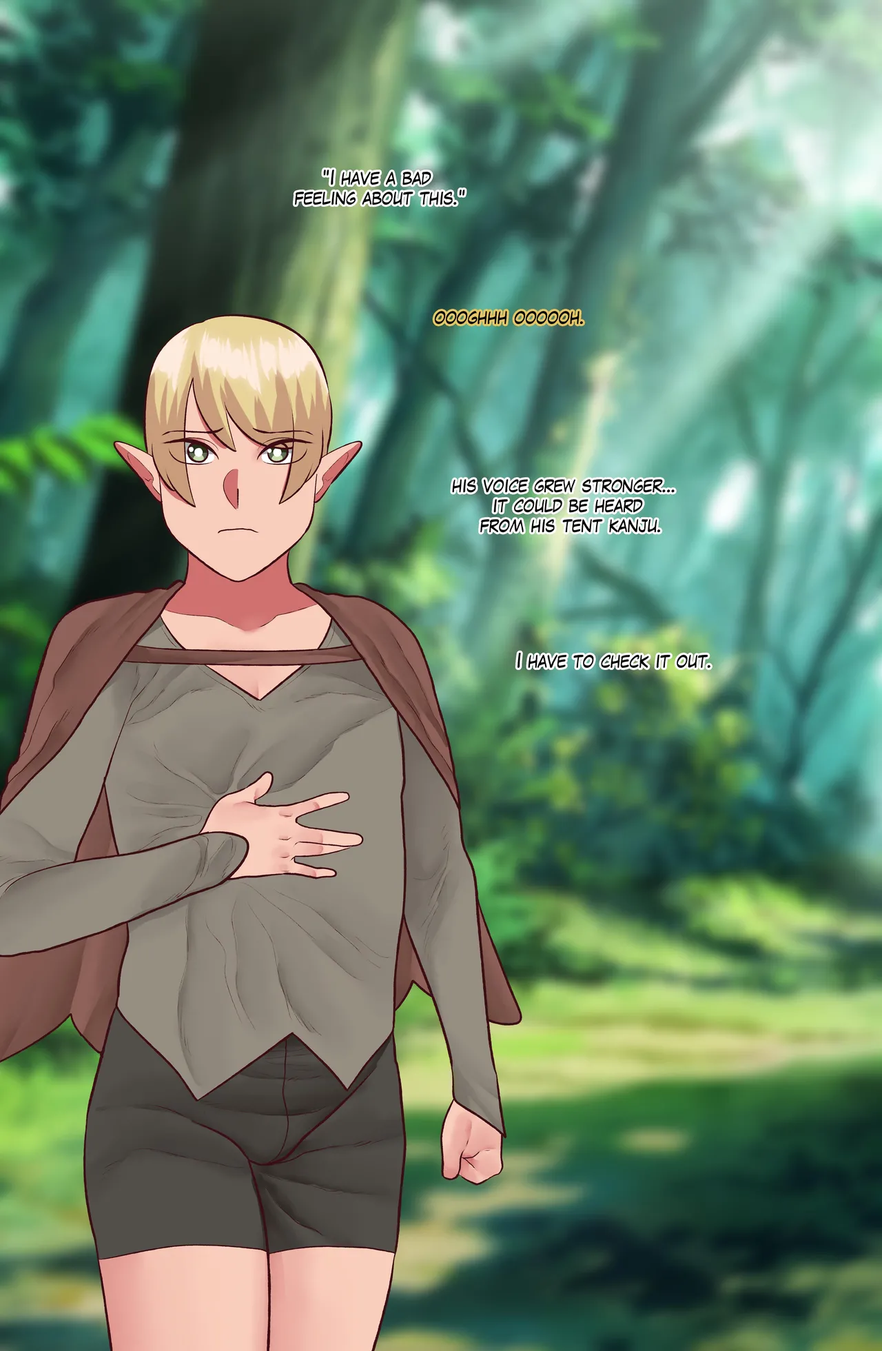 Onegai Elf Sensei page 58 original parody - beauty mark blindfold hentai manga - read online free