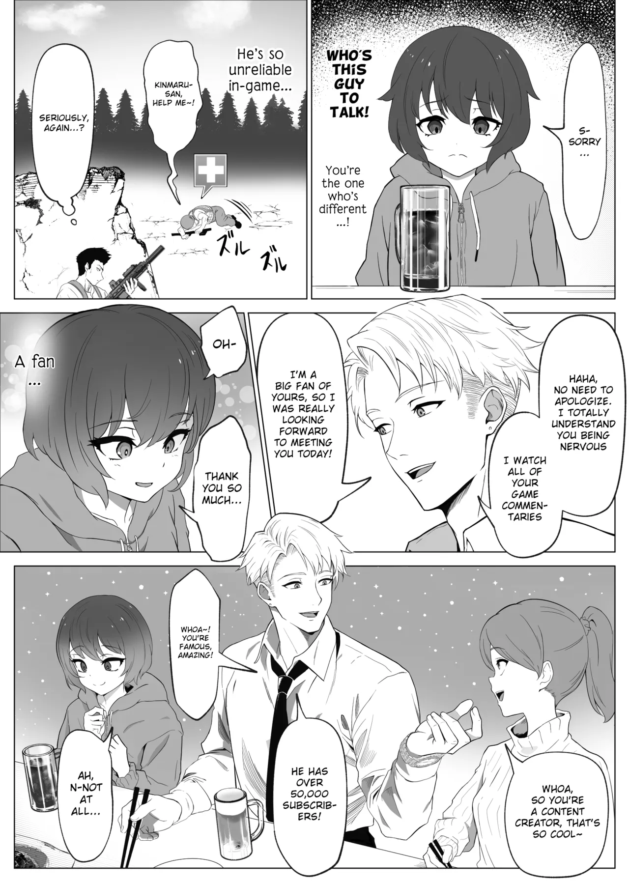 Page 7 of "Hihou" Inkya ga Tomodachi Tsukuri shitara Shujuu Kankei ni Natteta Ken