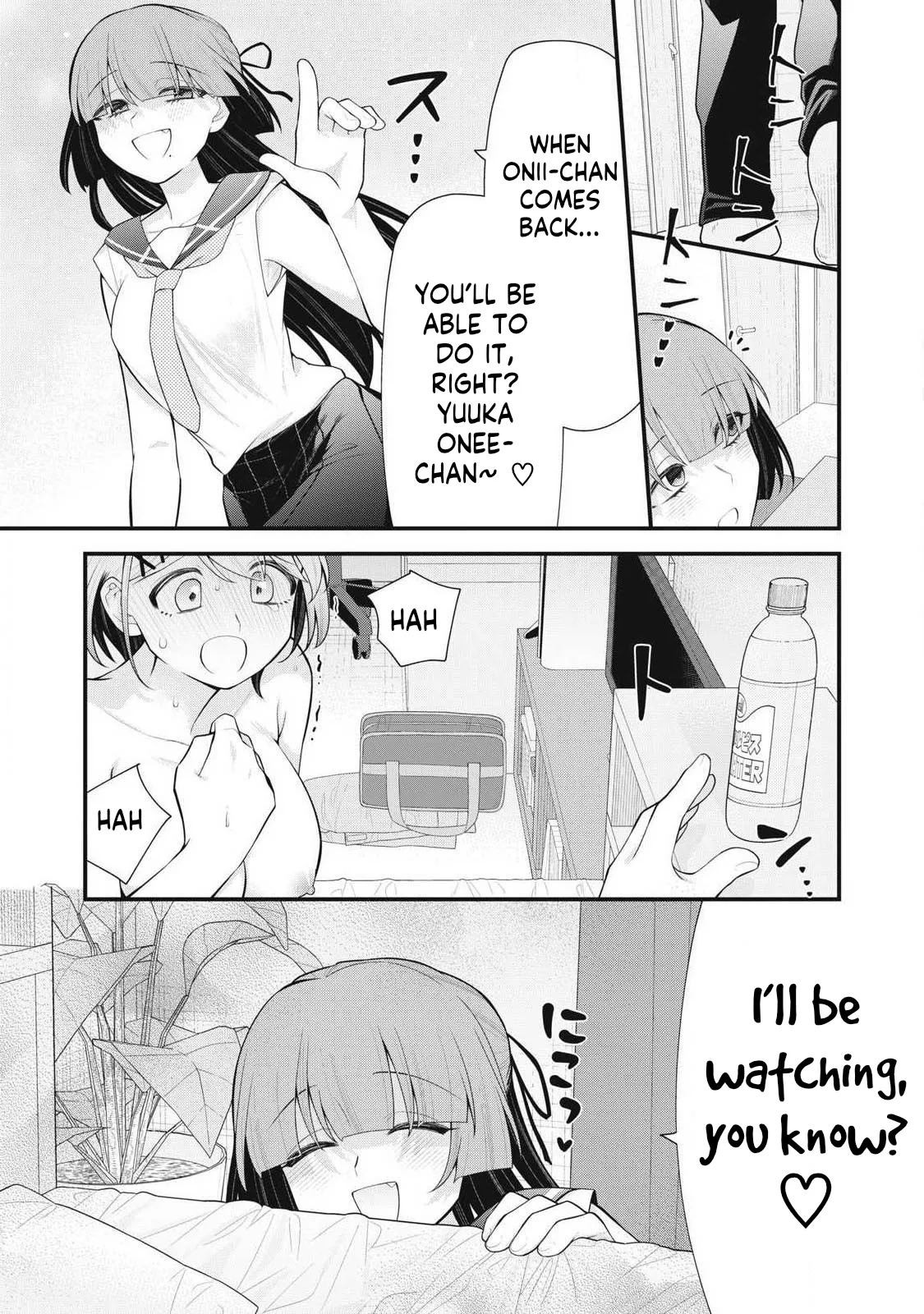 YOUR SISTER - Chapter 3 page 9 - sole male big breasts hentai manga - read online free