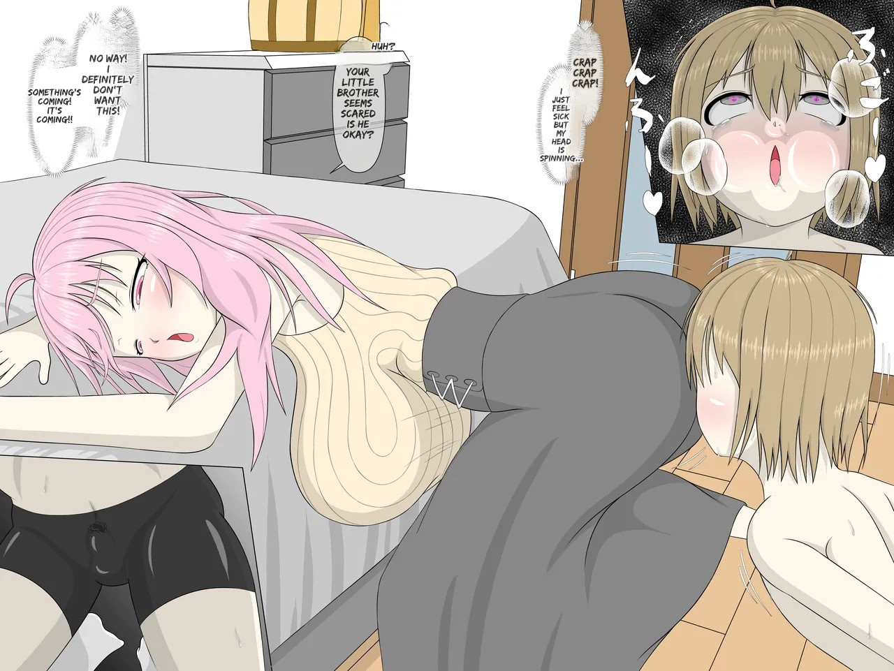 Hypnosis App With A BroCon Futanari Sister - Page 18