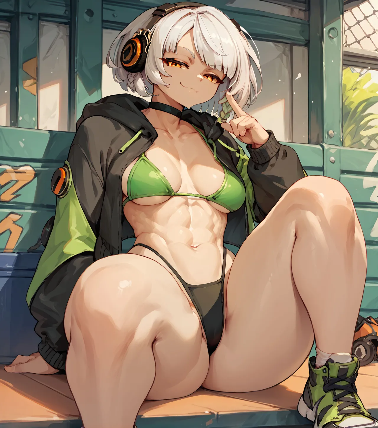 Anby sakaro ai generated page 12 featuring anby demara zenless zone zero parody - big penis uncensored hentai manga - read online free