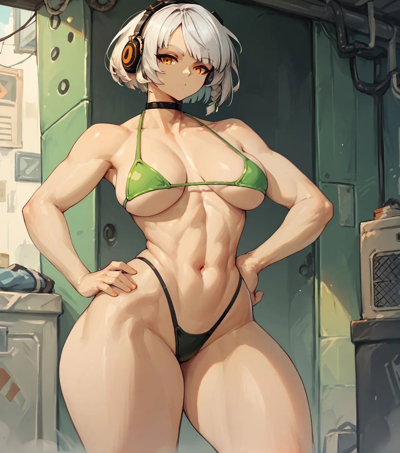 Anby sakaro ai generated page 55 featuring anby demara zenless zone zero parody - uncensored big penis hentai manga - read online free