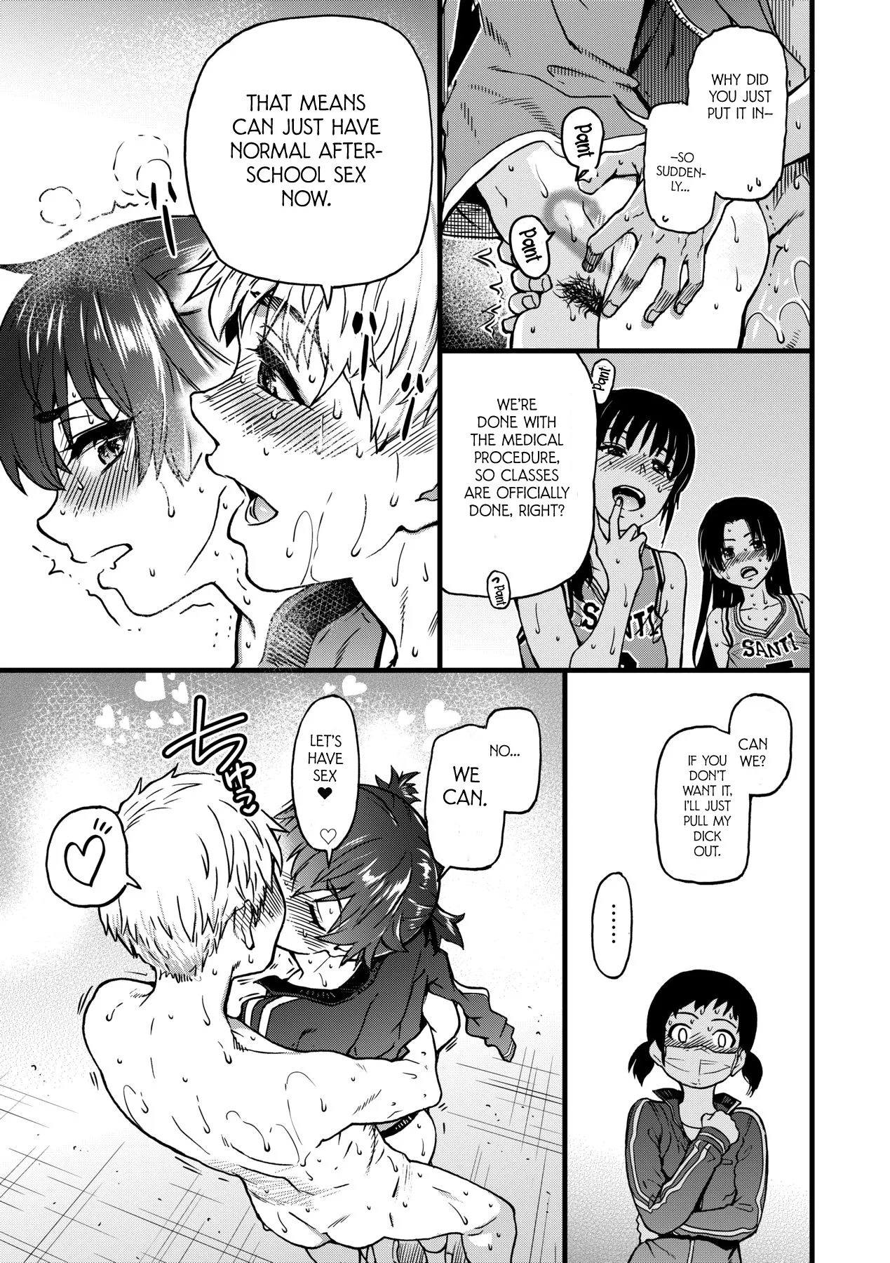 Boku no Seieki de Honpuku Kaiyu!! page 167 - sweating kissing hentai manga - read online free