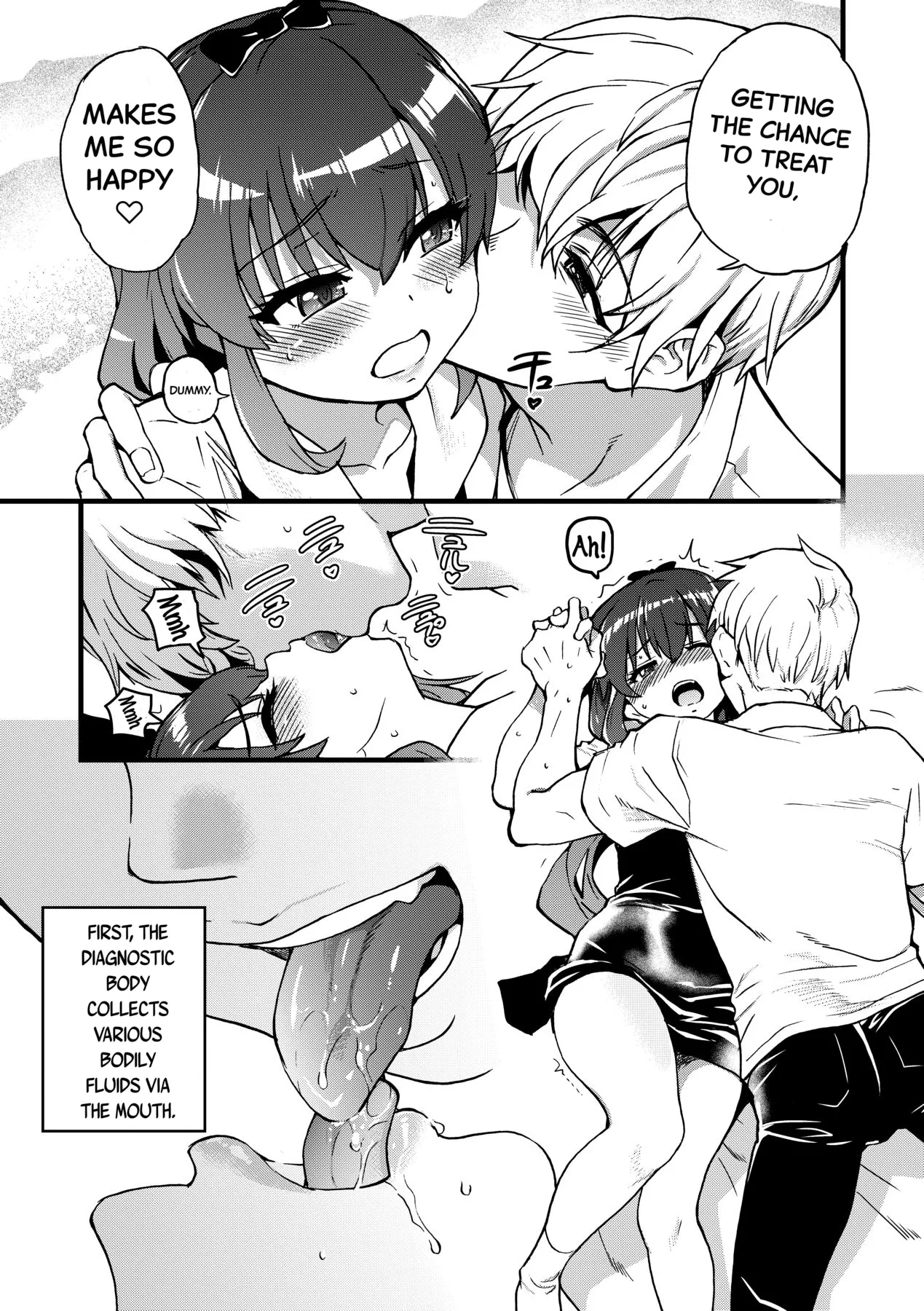 Boku no Seieki de Honpuku Kaiyu!! page 18 - sweating kissing hentai manga - read online free