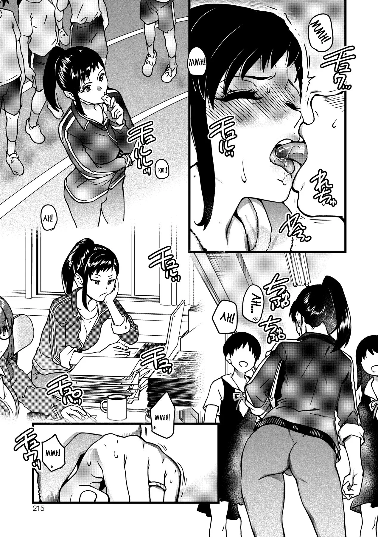 Boku no Seieki de Honpuku Kaiyu!! page 213 - sweating kissing hentai manga - read online free