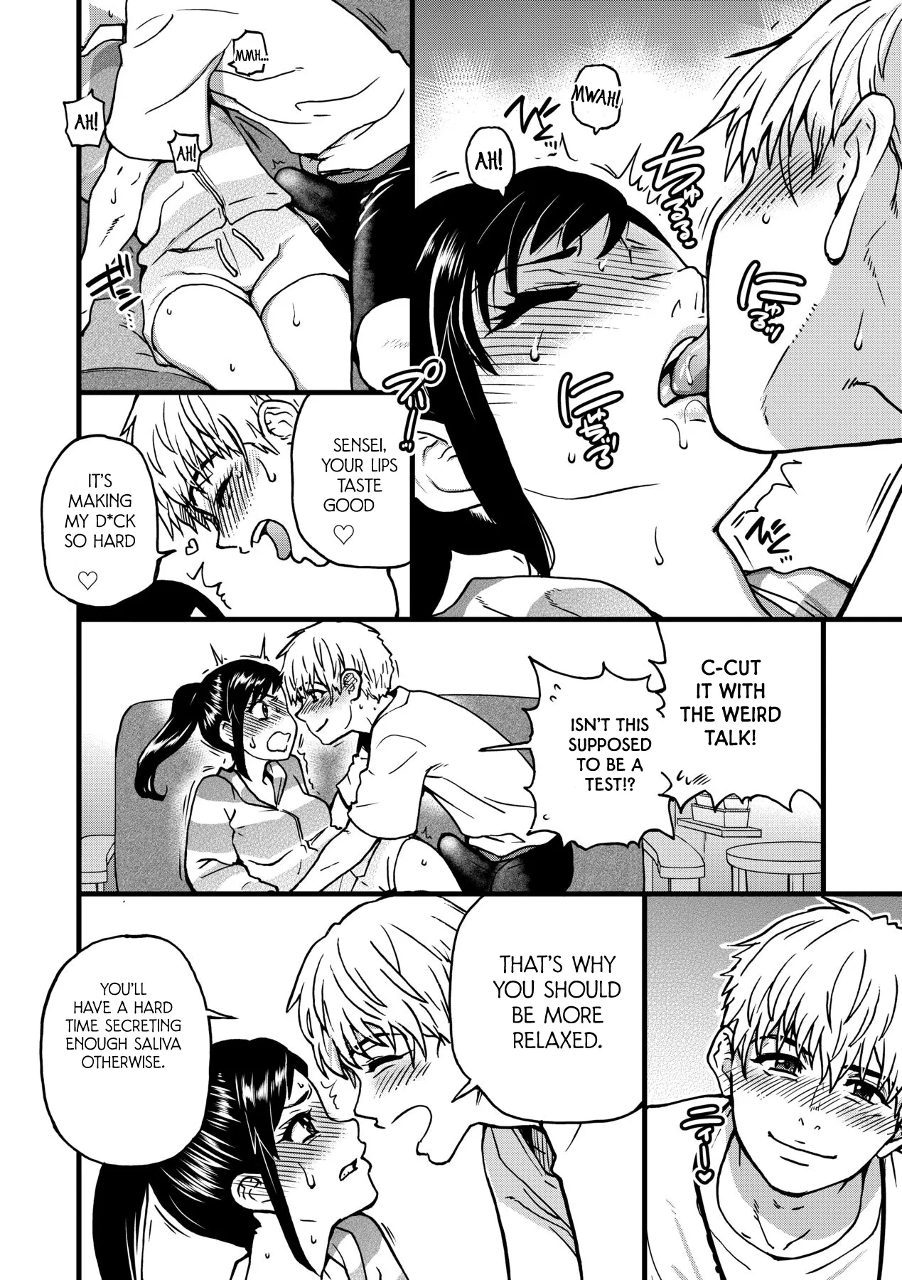 Boku no Seieki de Honpuku Kaiyu!! page 216 - sweating kissing hentai manga - read online free