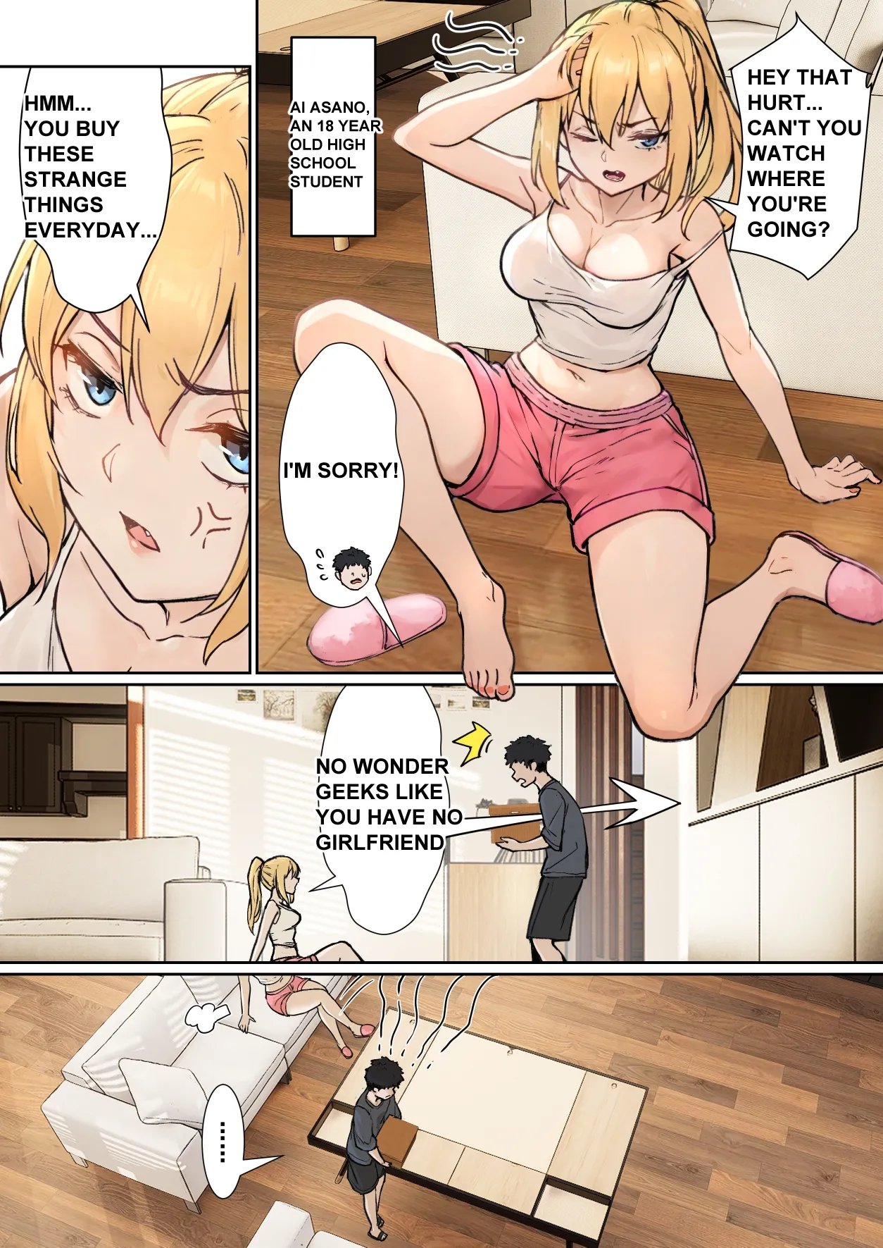 Page 4 of [pz-x] My AR glasses can see various stats about my foster sister？! (full)