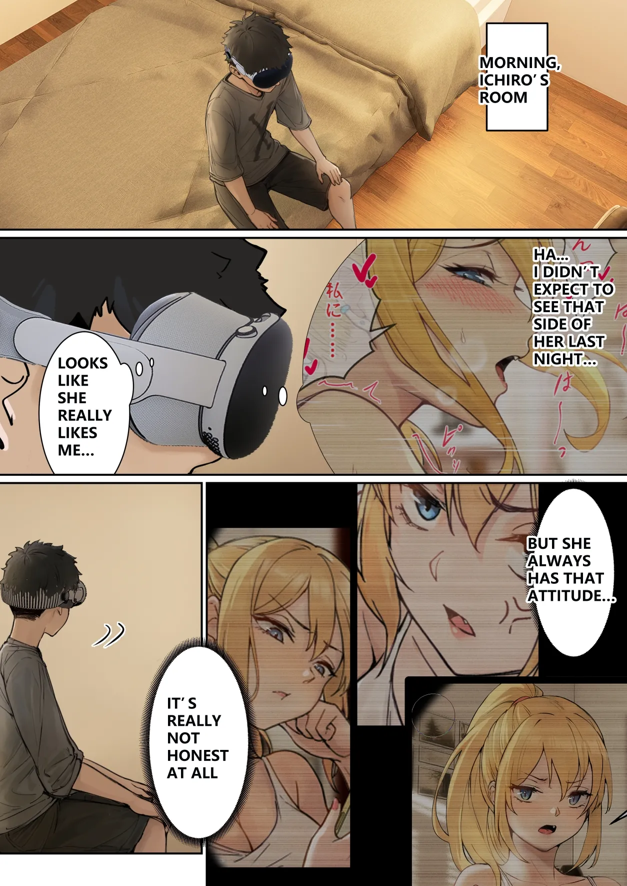 My AR glasses can see various stats about my foster sister？! page 44 original parody - squirting inseki hentai manga - read online free