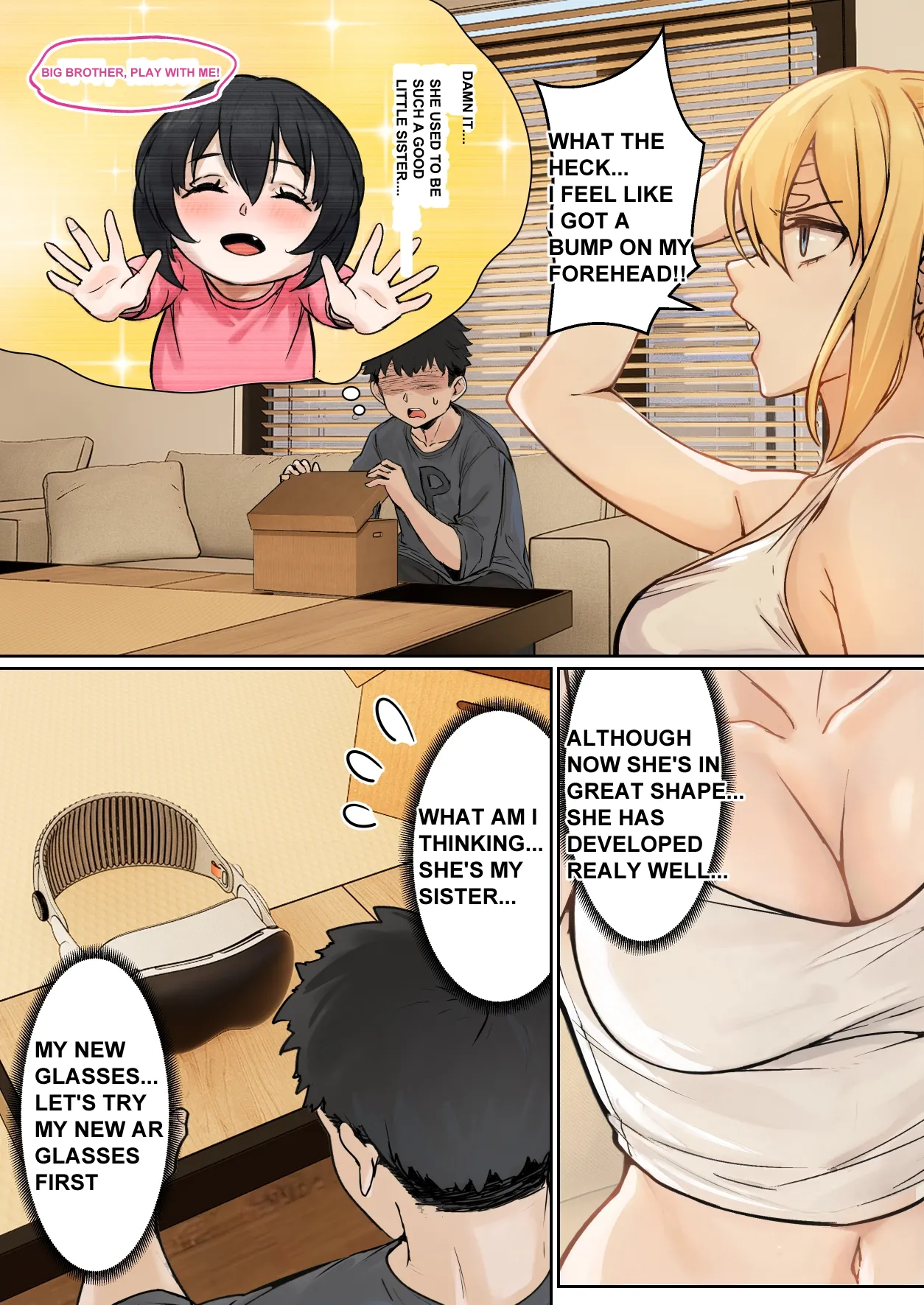 Page 5 of [pz-x] My AR glasses can see various stats about my foster sister？! (full)