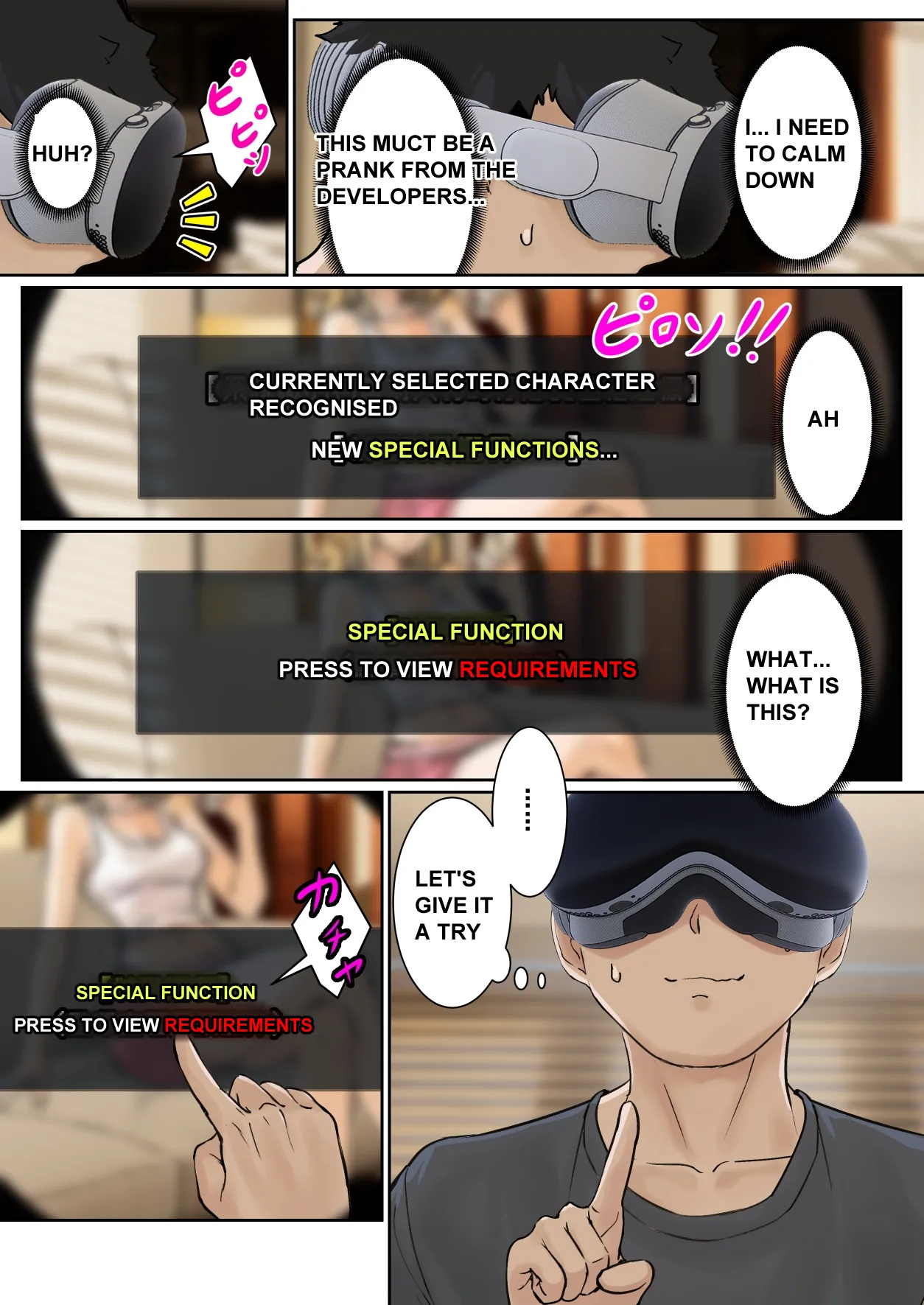 My AR glasses can see various stats about my foster sister?! page 11 original parody - inseki big breasts hentai manga - read online free