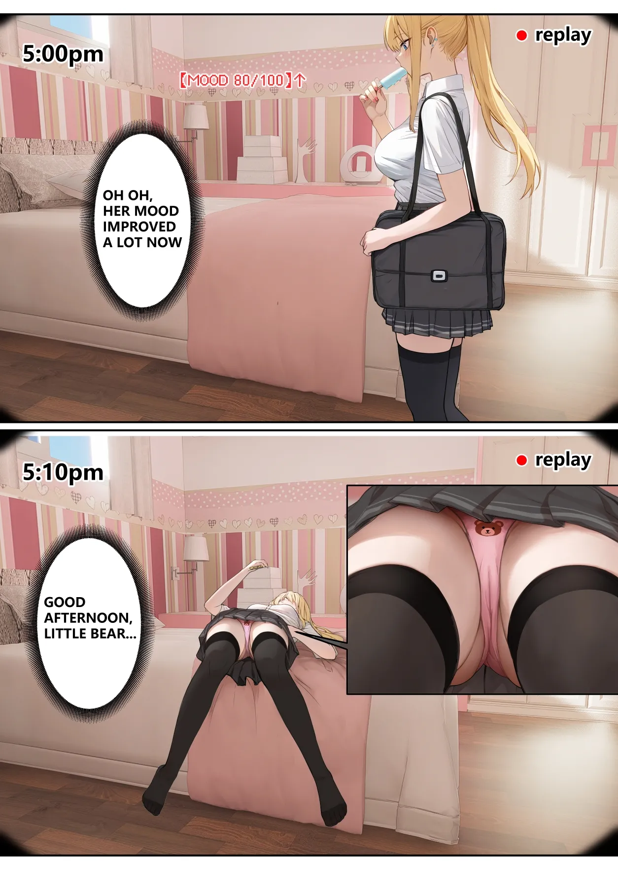 My AR glasses can see various stats about my foster sister?! page 151 original parody - inseki big breasts hentai manga - read online free