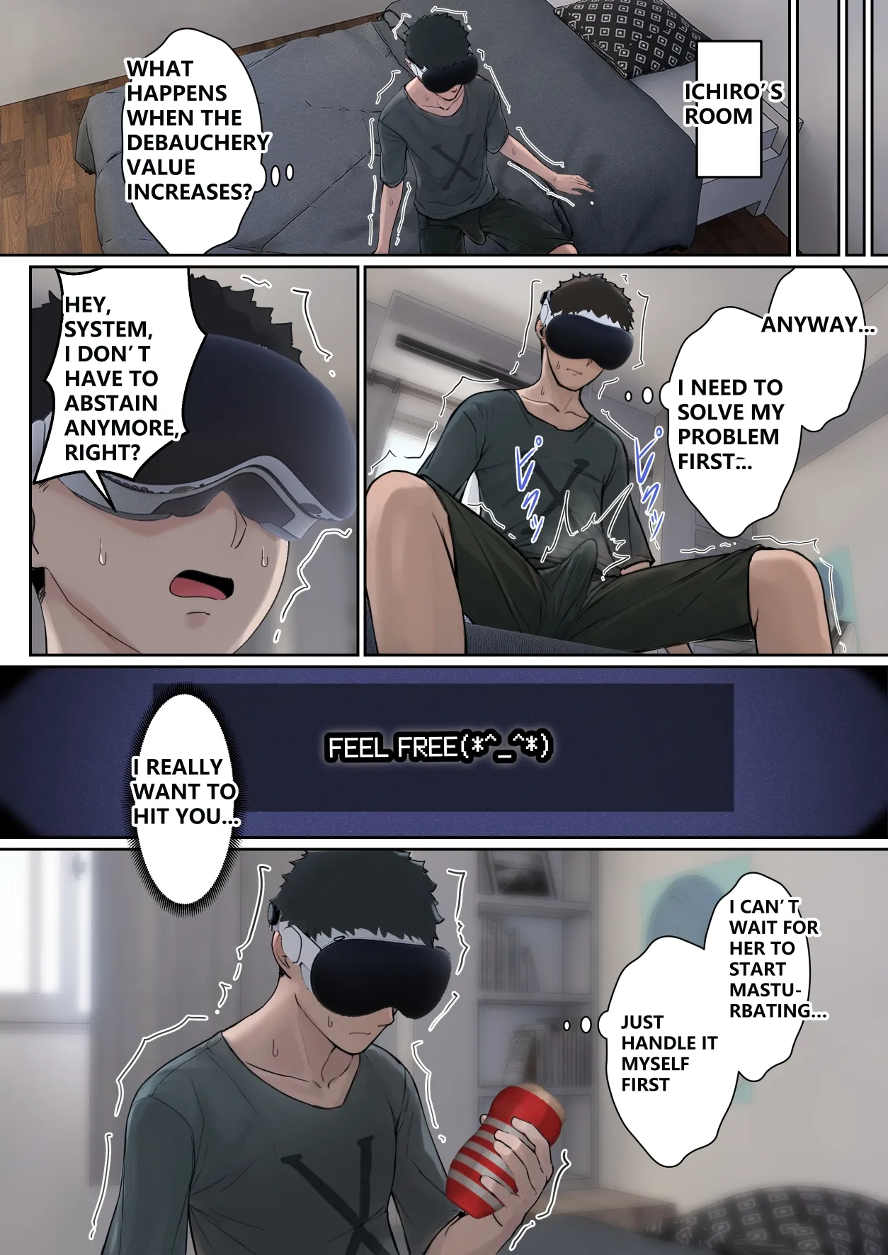My AR glasses can see various stats about my foster sister?! page 64 original parody - inseki big breasts hentai manga - read online free