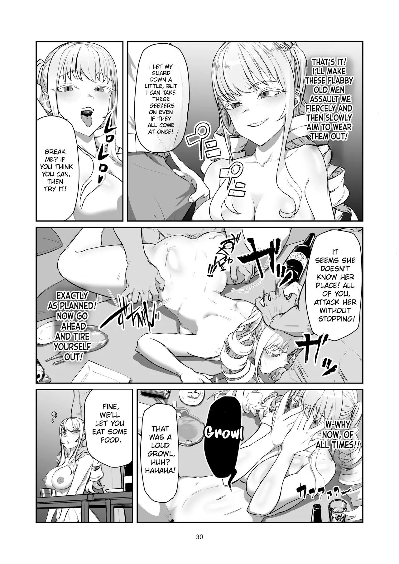 Furyou Ojou-sama Saikyouiku | Reforming the Delinquent Young Lady page 30 original parody - big breasts old man hentai manga - read online free