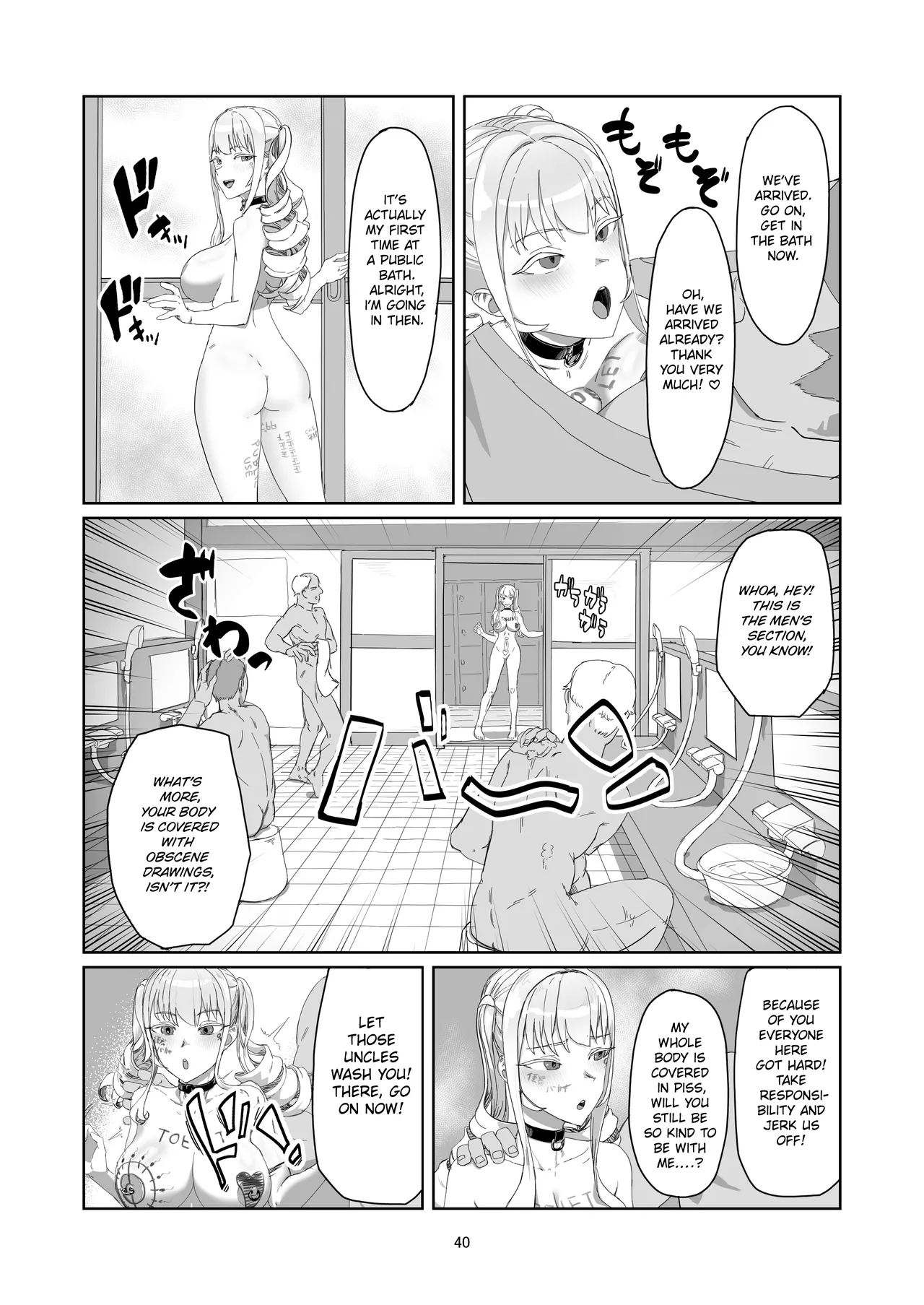 Furyou Ojou-sama Saikyouiku | Reforming the Delinquent Young Lady page 40 original parody - big breasts old man hentai manga - read online free