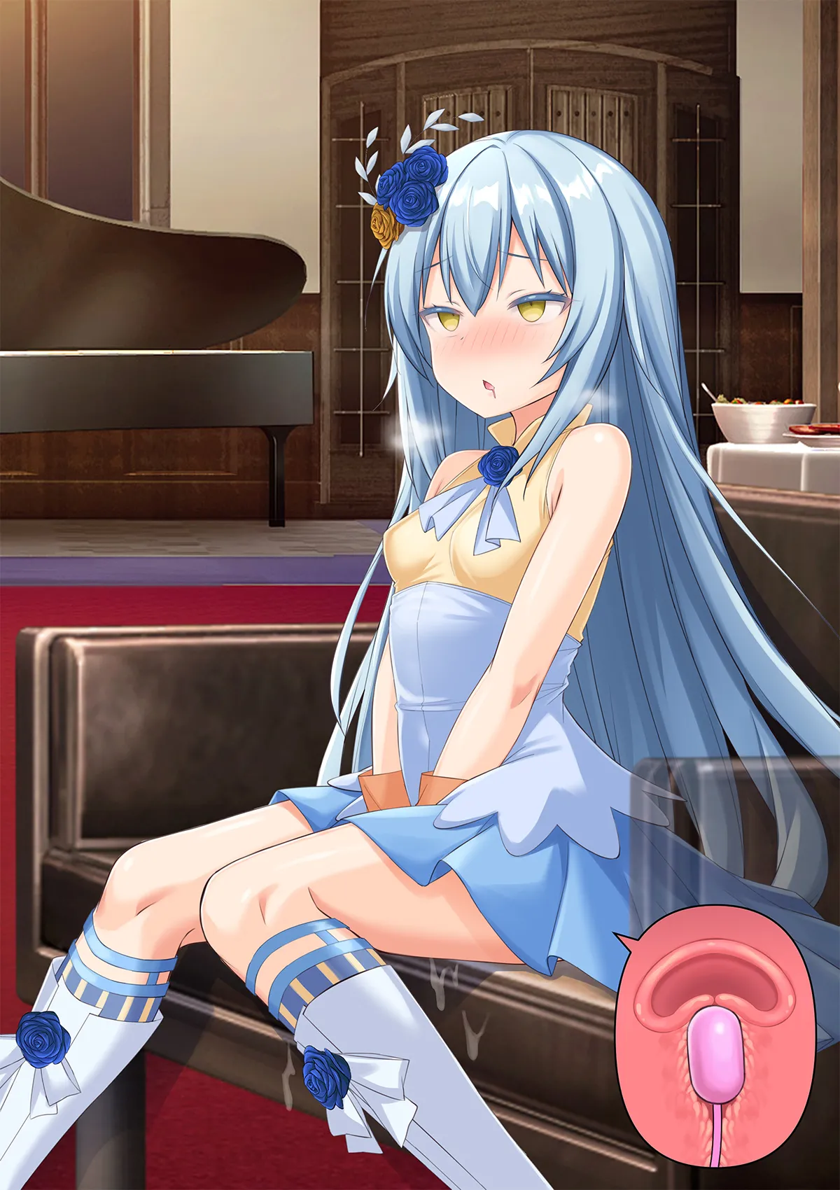 Bishoujo Body de GothLoli Maou ni Les Choukyou Sare Mesu Ochita Ken page 134 featuring rimuru tempest tensei shitara slime datta ken parody - mosaic censorship pantyhose hentai manga - read online free