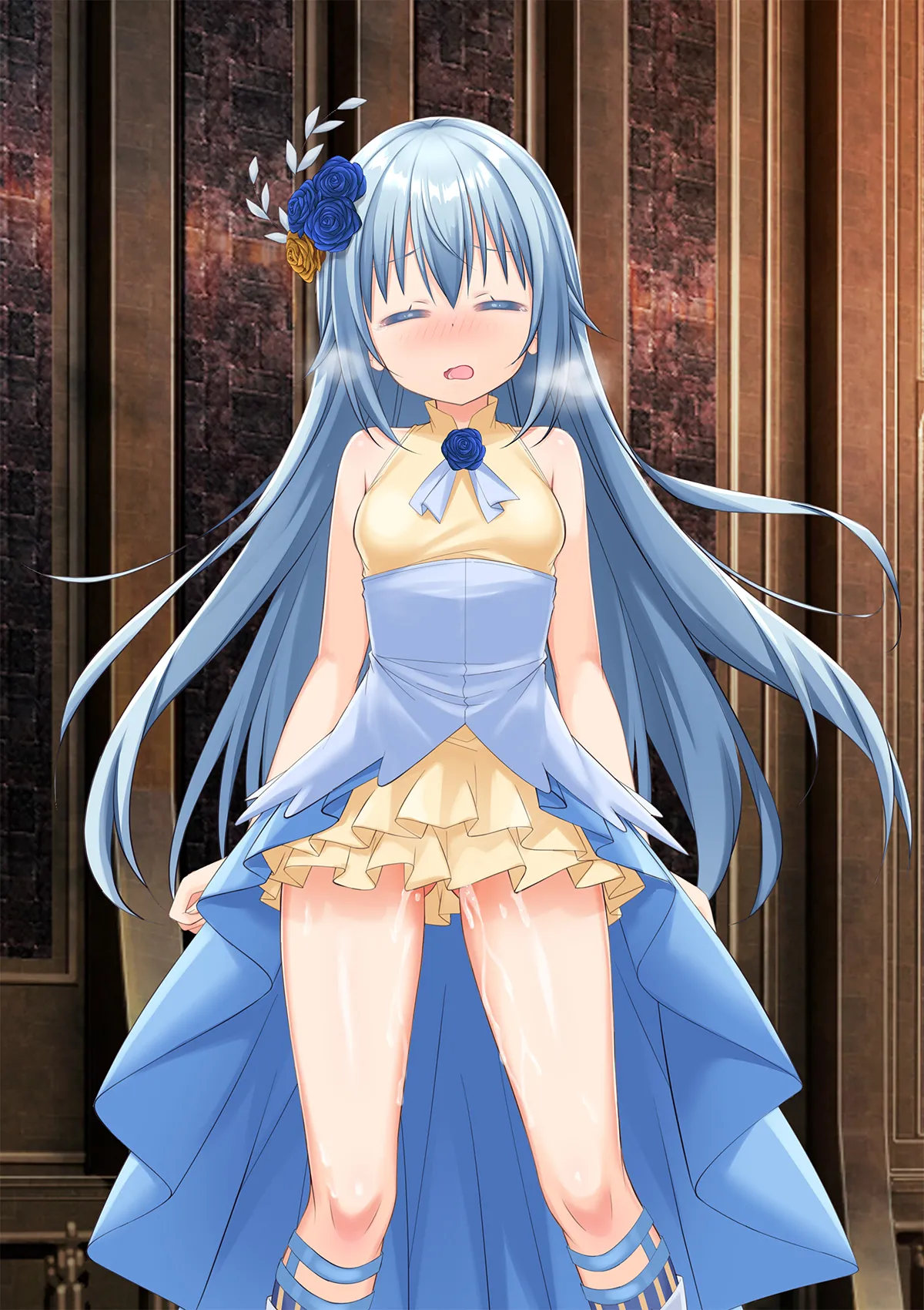 Bishoujo Body de GothLoli Maou ni Les Choukyou Sare Mesu Ochita Ken page 151 featuring rimuru tempest tensei shitara slime datta ken parody - mosaic censorship pantyhose hentai manga - read online free