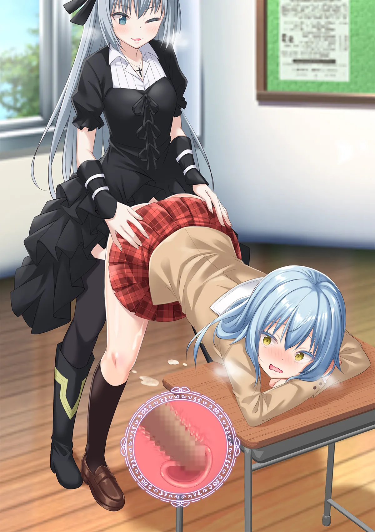 Page 207 of [Onna Kishi no Shiro (Yukimi Iris, Knight)] Bishoujo Body de GothLoli Maou ni Les Choukyou Sare Mesu Ochita Ken (Tensei Shitara Slime datta Ken)