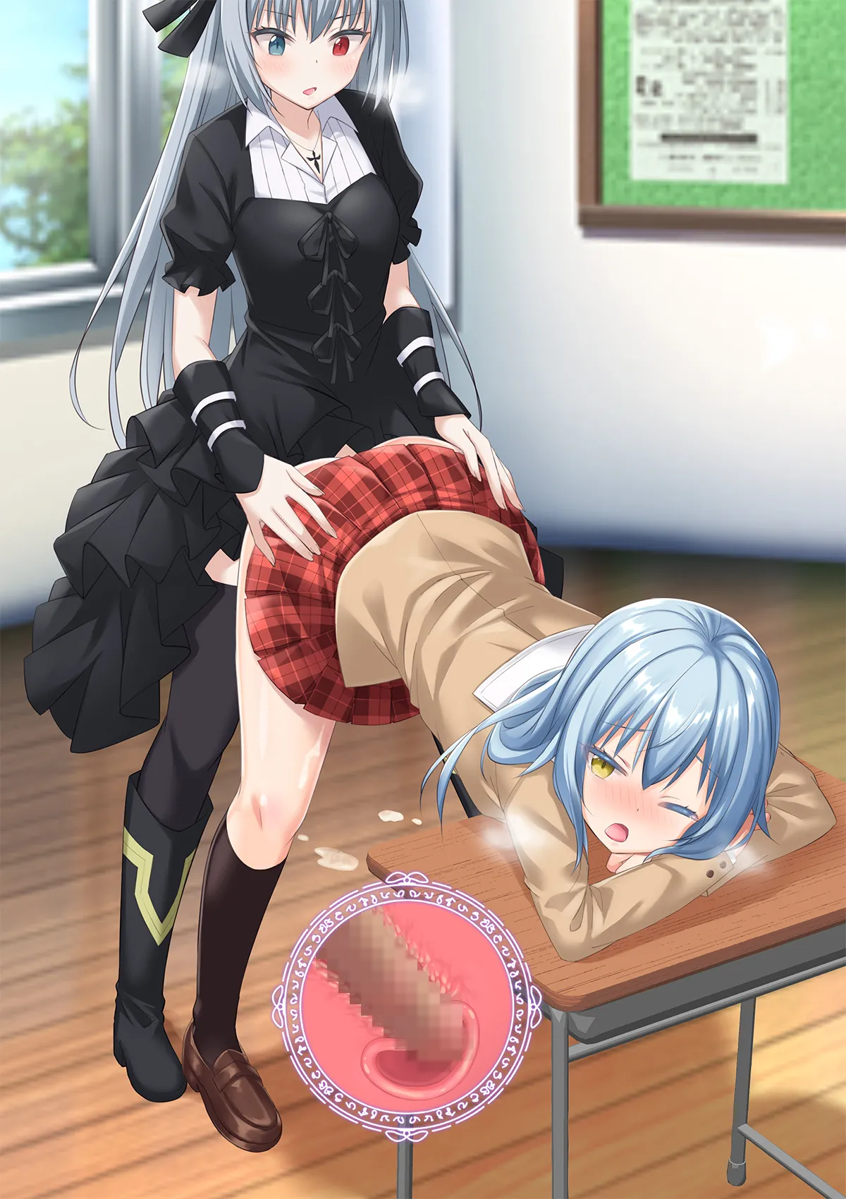 Page 208 of [Onna Kishi no Shiro (Yukimi Iris, Knight)] Bishoujo Body de GothLoli Maou ni Les Choukyou Sare Mesu Ochita Ken (Tensei Shitara Slime datta Ken)