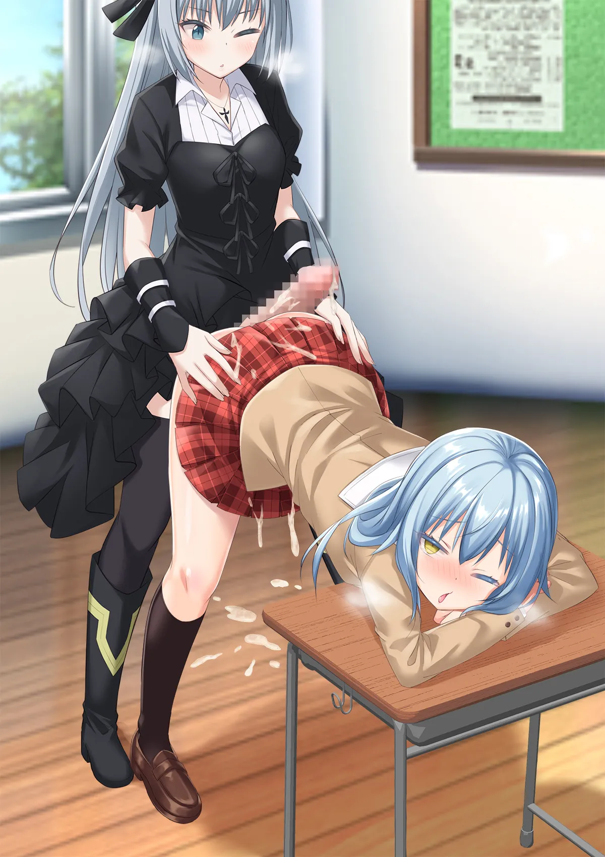 Page 211 of [Onna Kishi no Shiro (Yukimi Iris, Knight)] Bishoujo Body de GothLoli Maou ni Les Choukyou Sare Mesu Ochita Ken (Tensei Shitara Slime datta Ken)