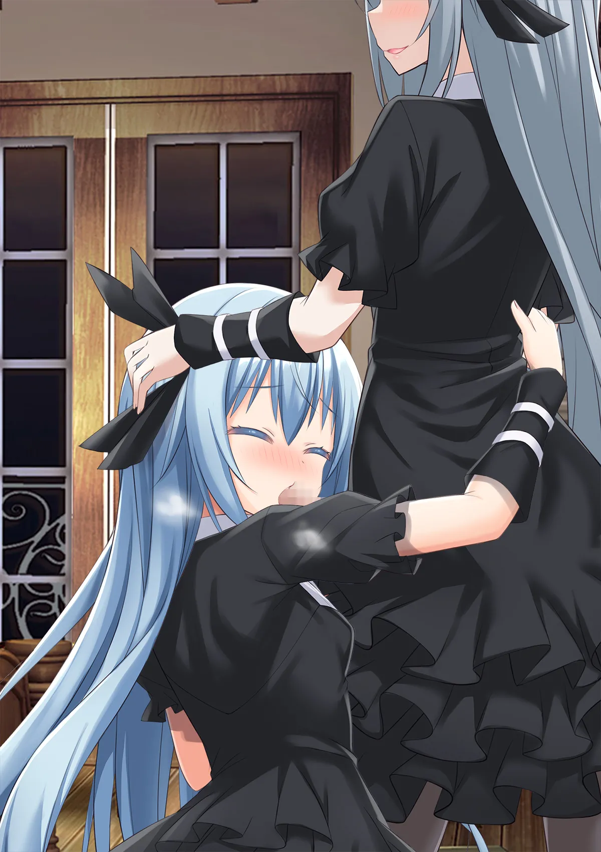 Bishoujo Body de GothLoli Maou ni Les Choukyou Sare Mesu Ochita Ken page 233 featuring rimuru tempest tensei shitara slime datta ken parody - mosaic censorship pantyhose hentai manga - read online free