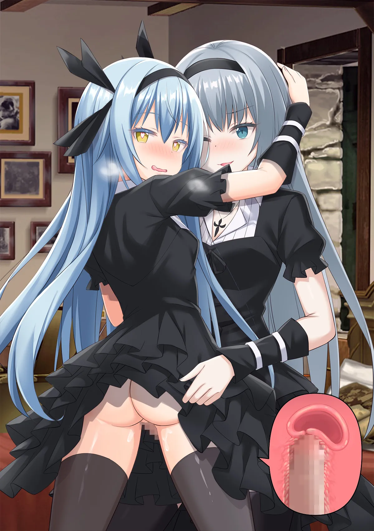 Page 235 of [Onna Kishi no Shiro (Yukimi Iris, Knight)] Bishoujo Body de GothLoli Maou ni Les Choukyou Sare Mesu Ochita Ken (Tensei Shitara Slime datta Ken)
