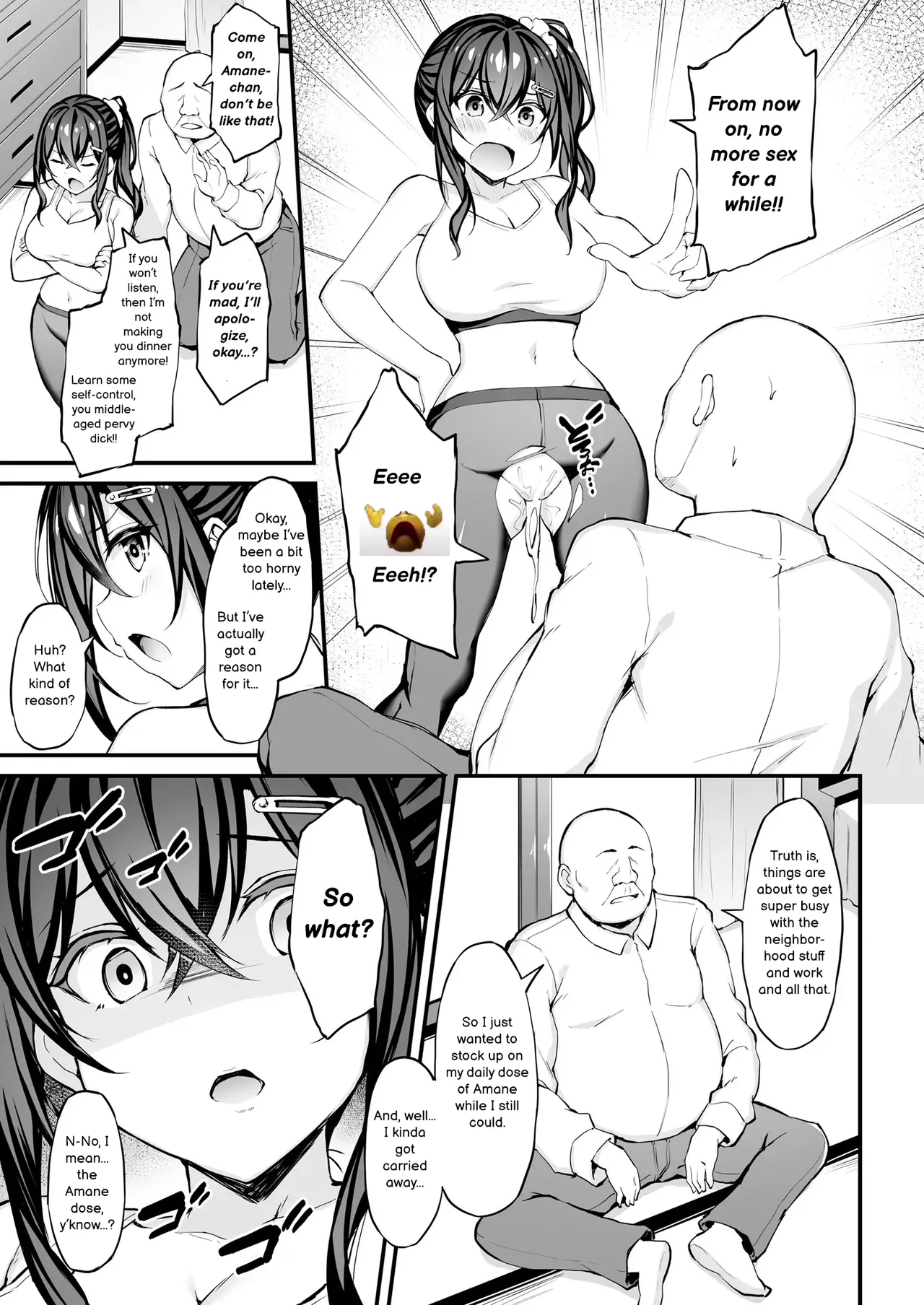 [Mofurentei (Xe)] Kanojo ga Separate o Matou Riyuu -After Ecchi Story- | The Reason My Girlfriend Wears a Two-Piece Track Uniform -After Ecchi Story- [English] [Digital] page 10 original parody - sole female sole male hentai manga - read online free