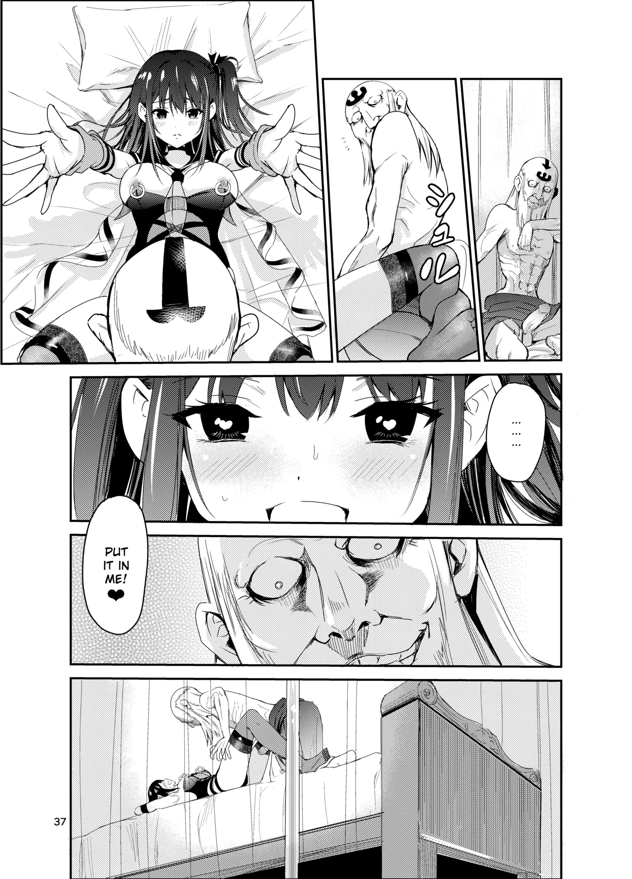 Tsuyagari Mura 8 page 36 original parody - stockings multi-work series hentai manga - read online free