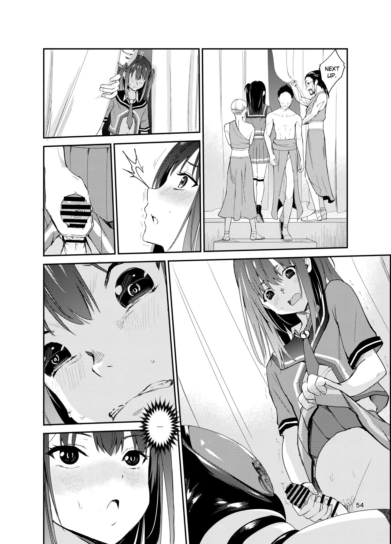 Tsuyagari Mura 8 page 53 original parody - old man piercing hentai manga - read online free